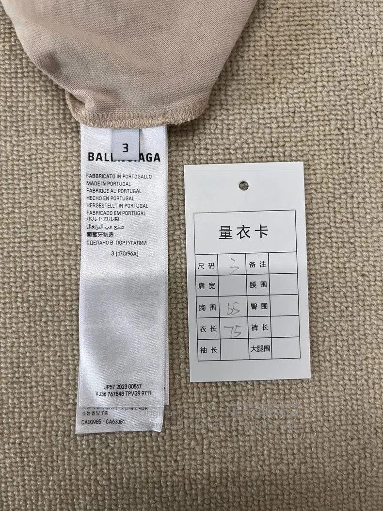 Balenciaga Balenciaga Double Ring Logo T. Size US S / EU 44-46 / 1 - 5 Thumbnail