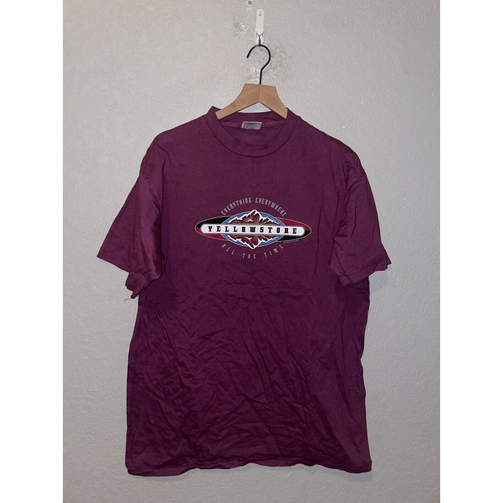 Vintage Vintage Yellowstone Shirt Everything All Time Tee VTG 90s XL Size US XL / EU 56 / 4 - 1 Thumbnail