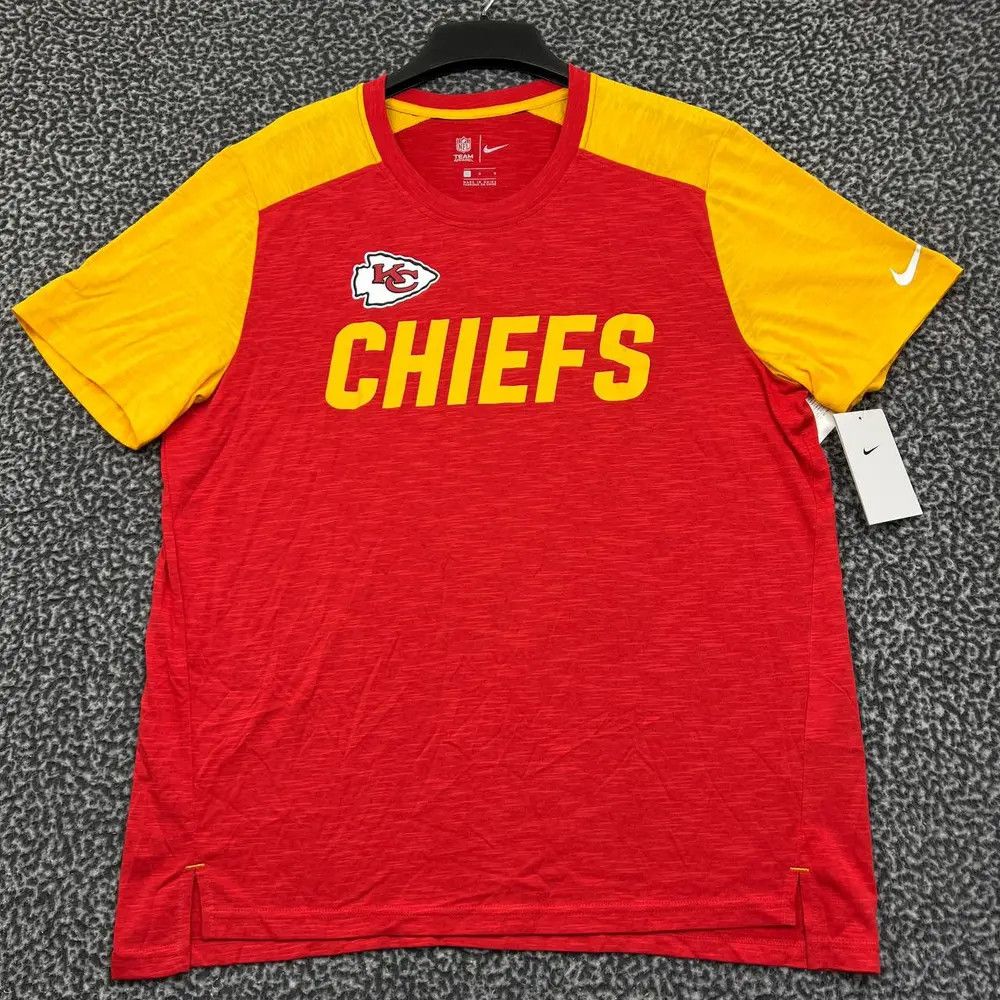 Nike Nike Shirt Men Large Red Kansas City Chiefs NFL New L Size US L / EU 52-54 / 3 - 1 Thumbnail