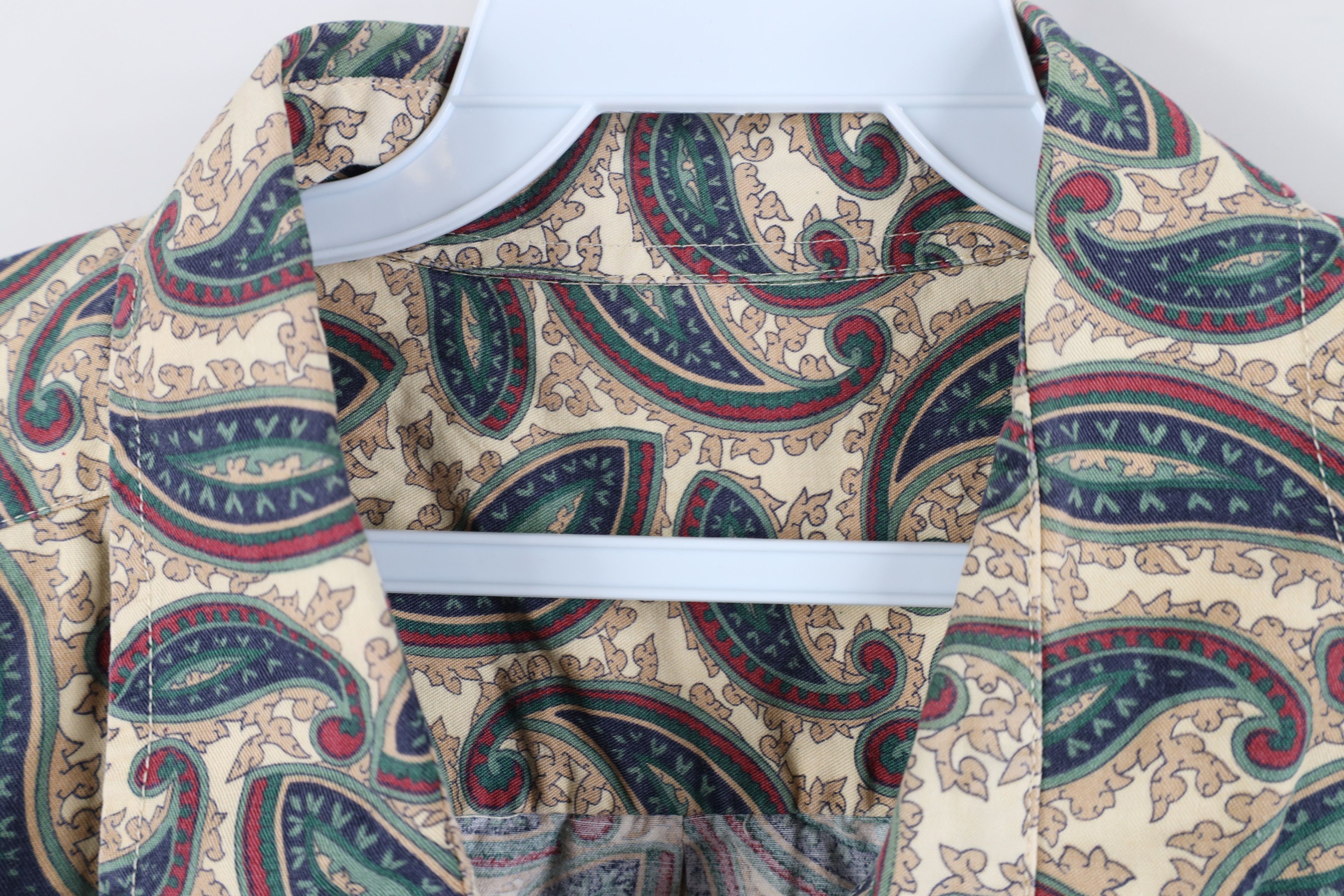 Vintage Vintage 90s Streetwear Short Sleeve Collared Button Shirt Size US XXL / EU 58 / 5 - 5 Thumbnail