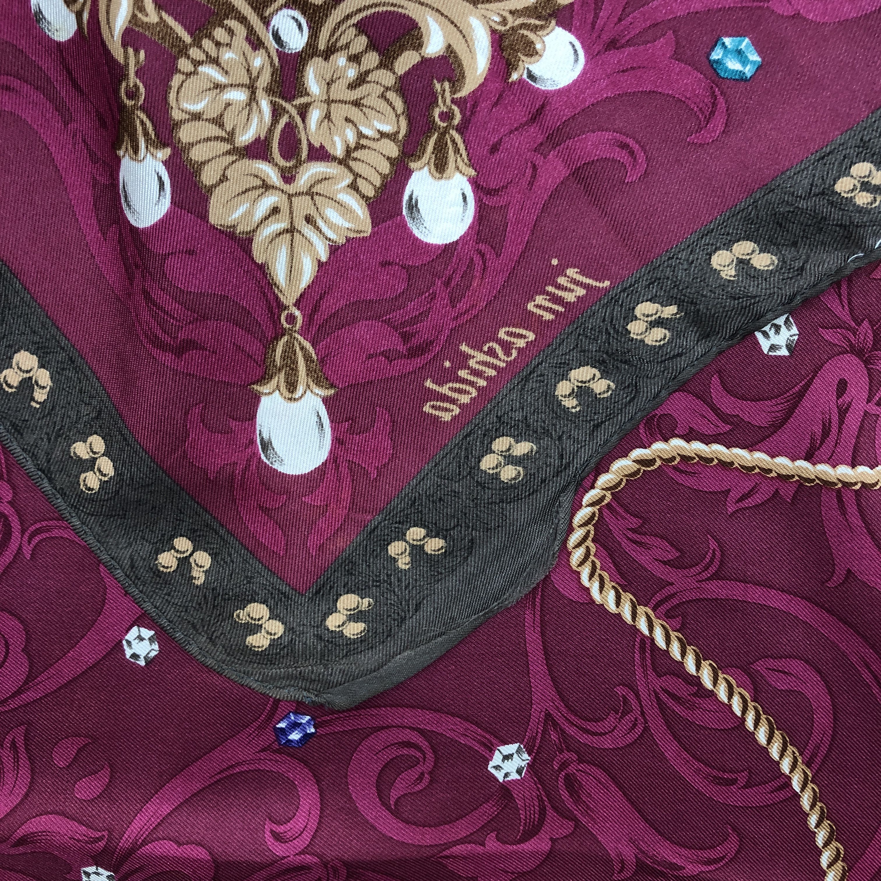 Japanese Brand × Vintage Vintage Jun Ashida SILK Scarf Twill Stole Wraps Scarves Size ONE SIZE - 13 Thumbnail
