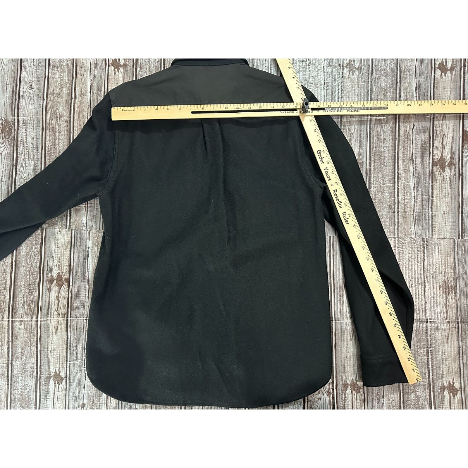 Rag & Bone Rag & Bone wool blend full zip Shirt Jacket Size S color bla Size US S / EU 44-46 / 1 - 6 Thumbnail
