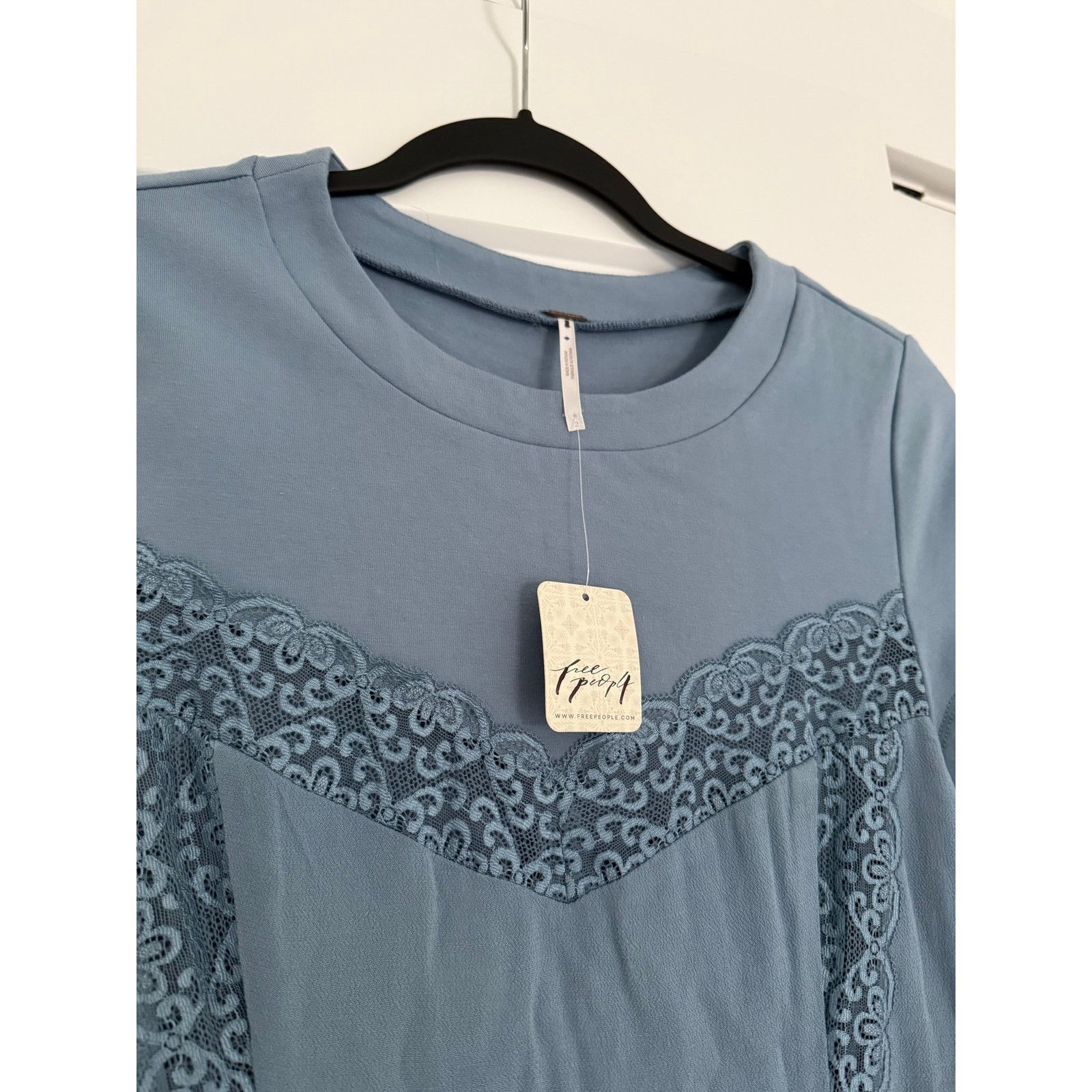 Free People New Free people Cruz Mini Dress - Blue - size 2 - $128 Size XS / US 0-2 / IT 36-38 - 5 Thumbnail
