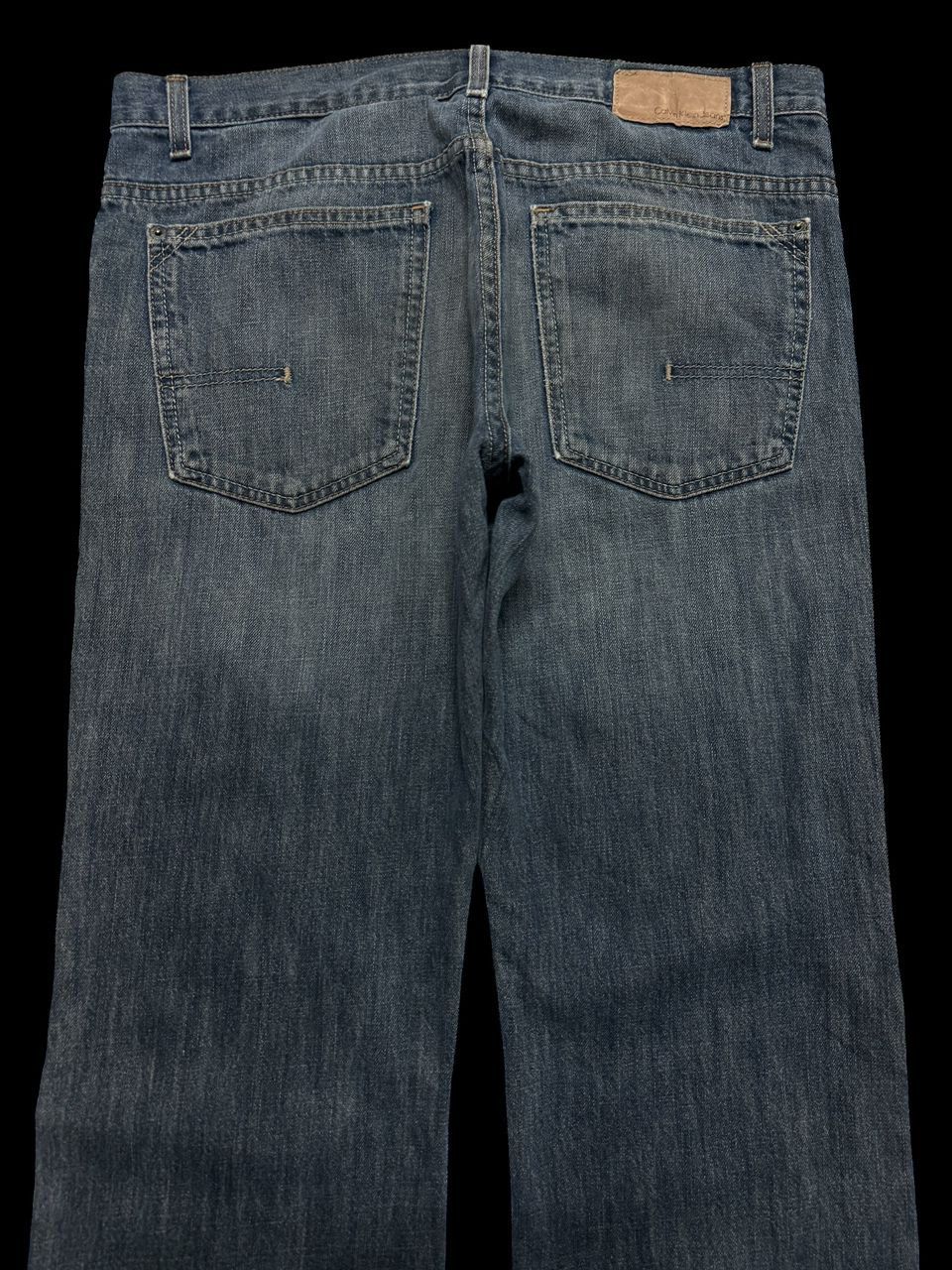 Vintage BOOTCUT Vintage Y2K Calvin Klein Jeans Insane Rusty Distress Size US 35 - 14 Thumbnail