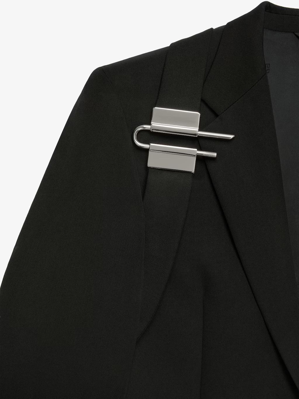 Givenchy o1w1db10325 U-Lock Harness Slim-Fit Jacket in Black Size US XXL / EU 58 / 5 - 3 Thumbnail