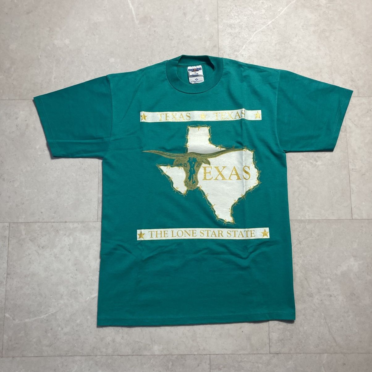 Cowboy Equipment vintage texas the lone star state jerzees tee Size US M / EU 48-50 / 2 - 1 Thumbnail