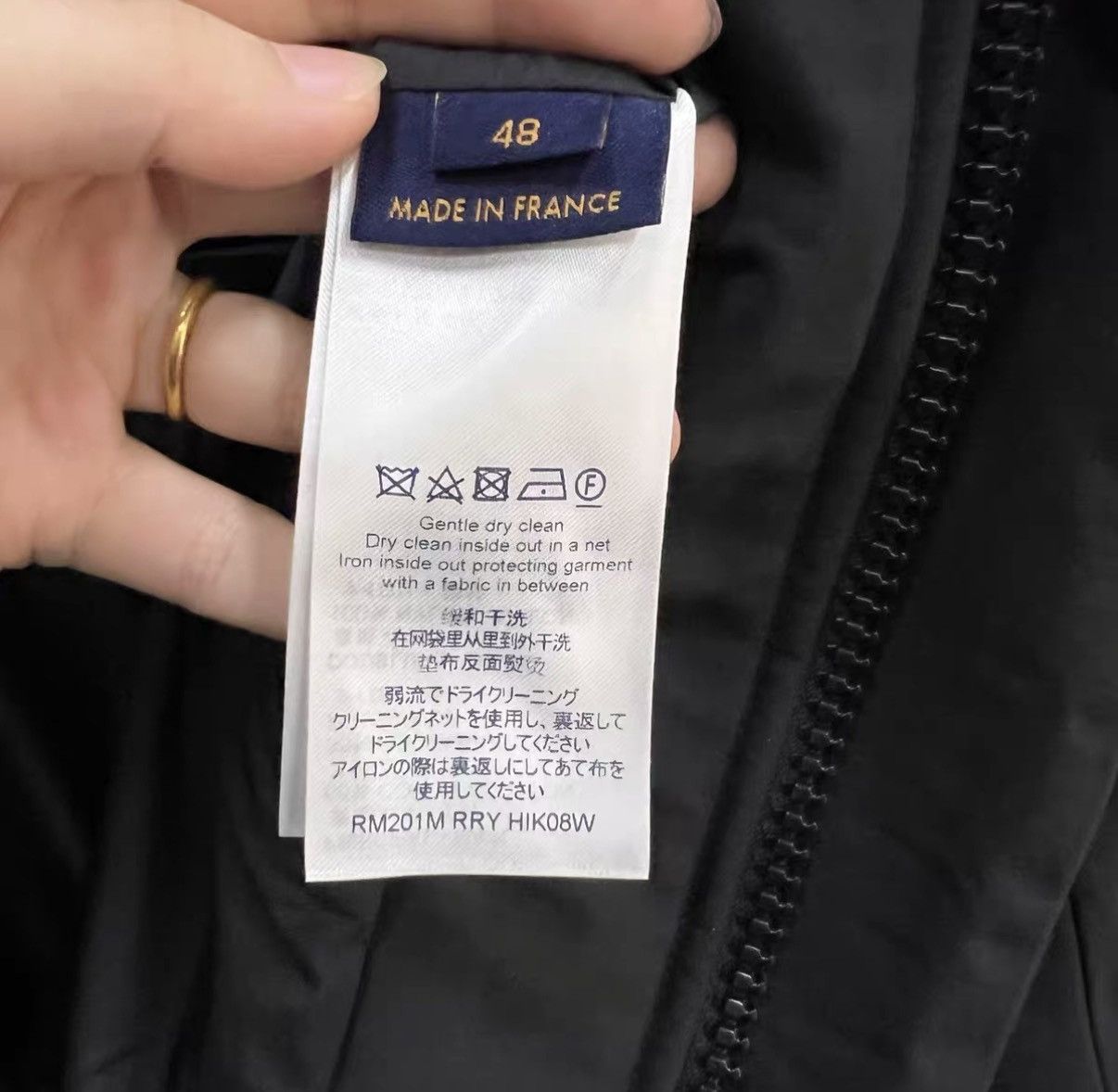 Louis Vuitton Louis Vuitton Fleece Paneled Hooded Jacket J41 Size US M / EU 48-50 / 2 - 3 Thumbnail