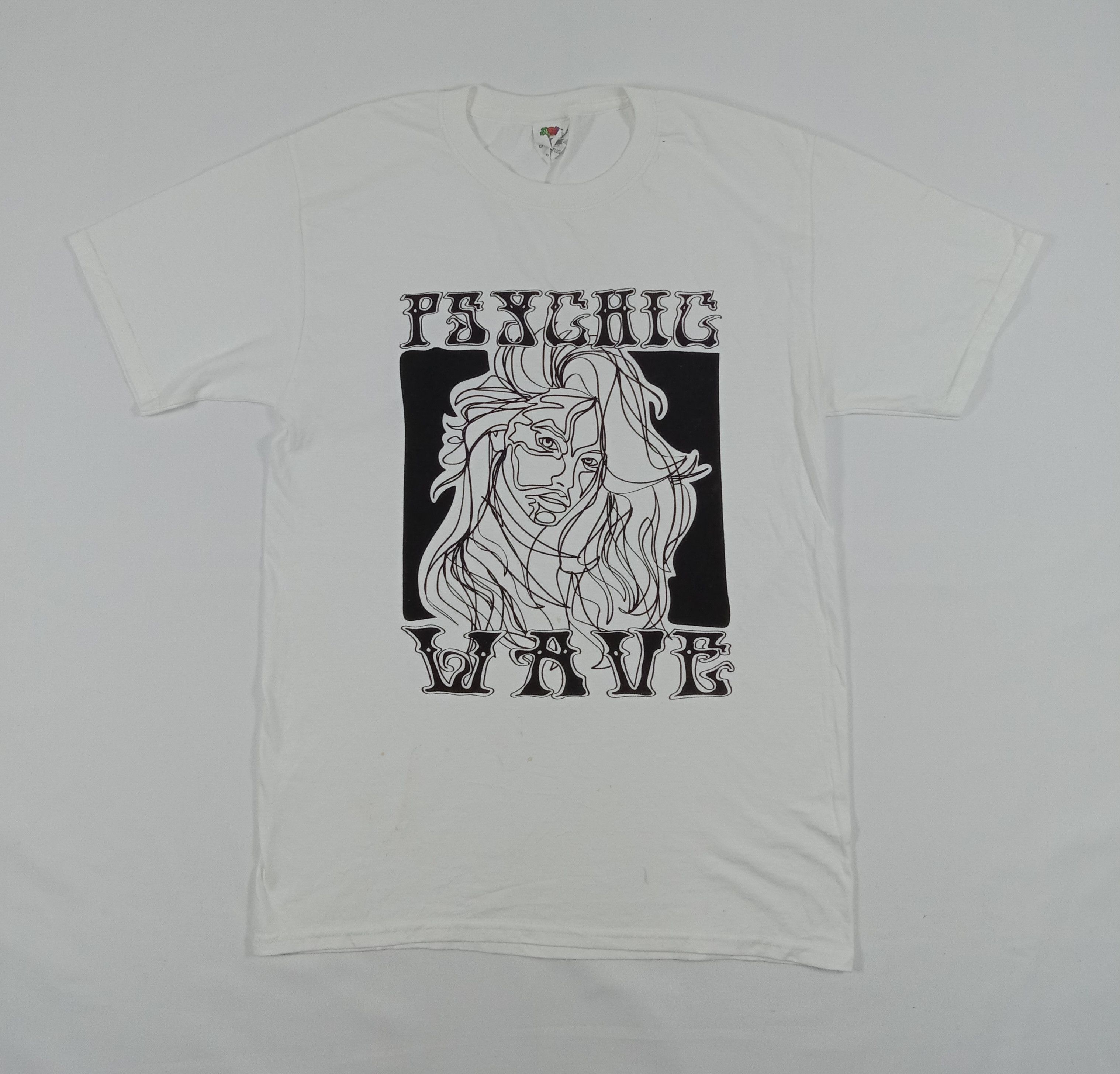 Fruit Of The Loom Vintage Fruit Of The Loom 'Psychic Wave' T Shirt Size US M / EU 48-50 / 2 - 1 Thumbnail