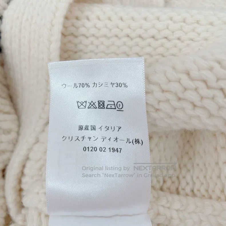 Dior Dior Beige knitted cardigan coat Size XS / US 0-2 / IT 36-38 - 8 Thumbnail