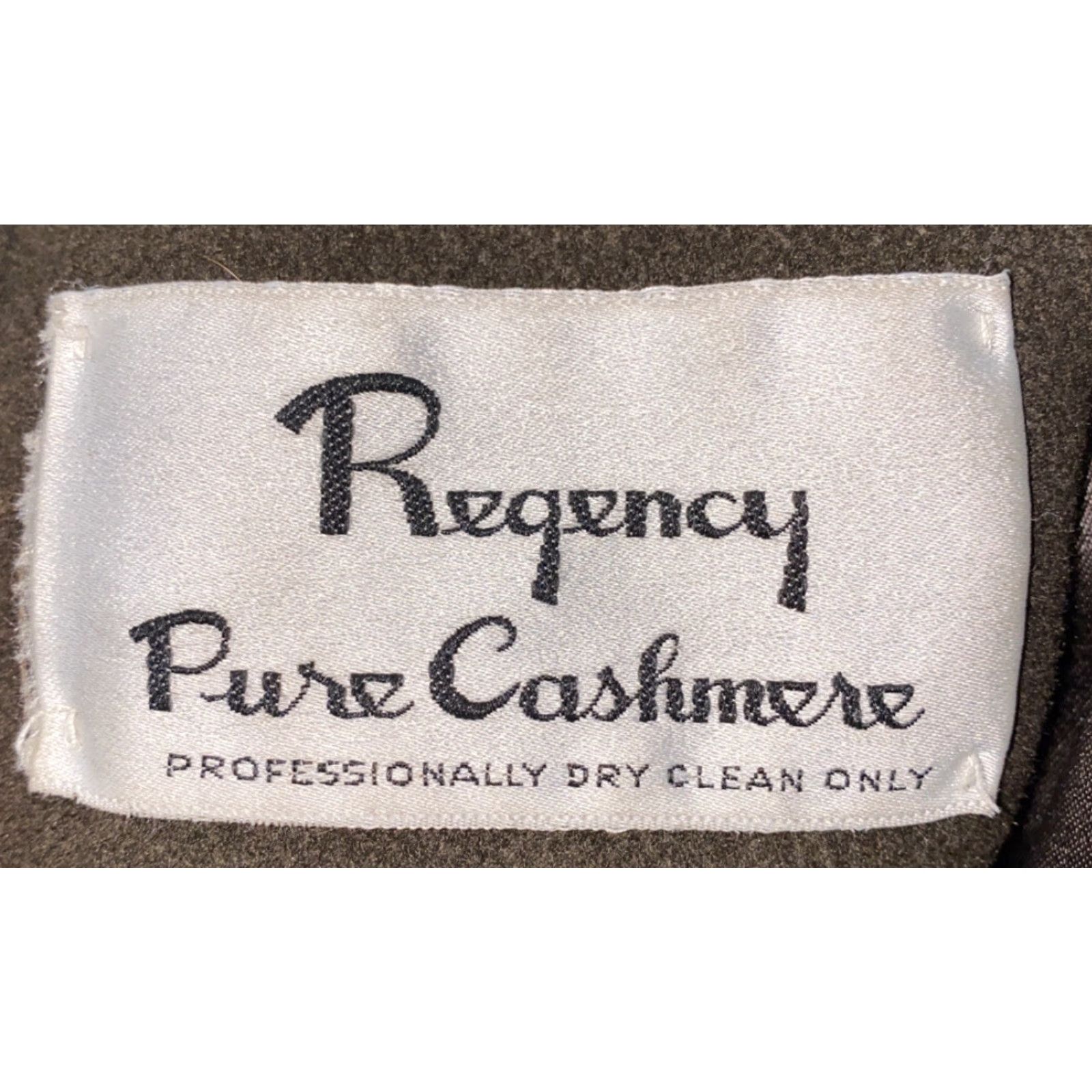 Vintage VINTAGE Regency Women's Trench Coat Brown Pure Cashmere Button Front Size 6 Size M / US 6-8 / IT 42-44 - 6 Thumbnail