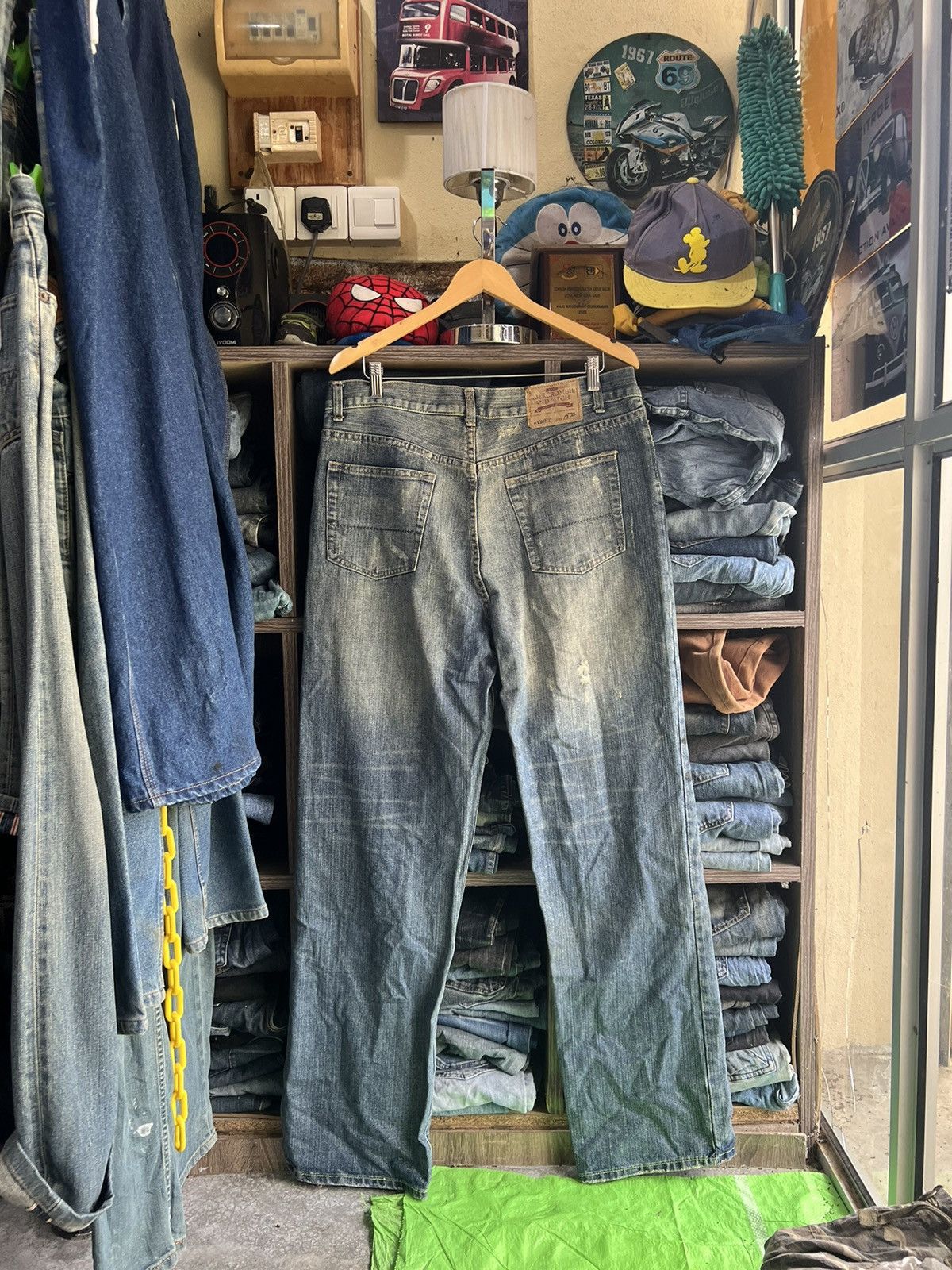 Abercrombie & Fitch 🔥Abercrombie & Fitch Boot Cut Distressed Denim Size US 36 / EU 52 - 3 Thumbnail