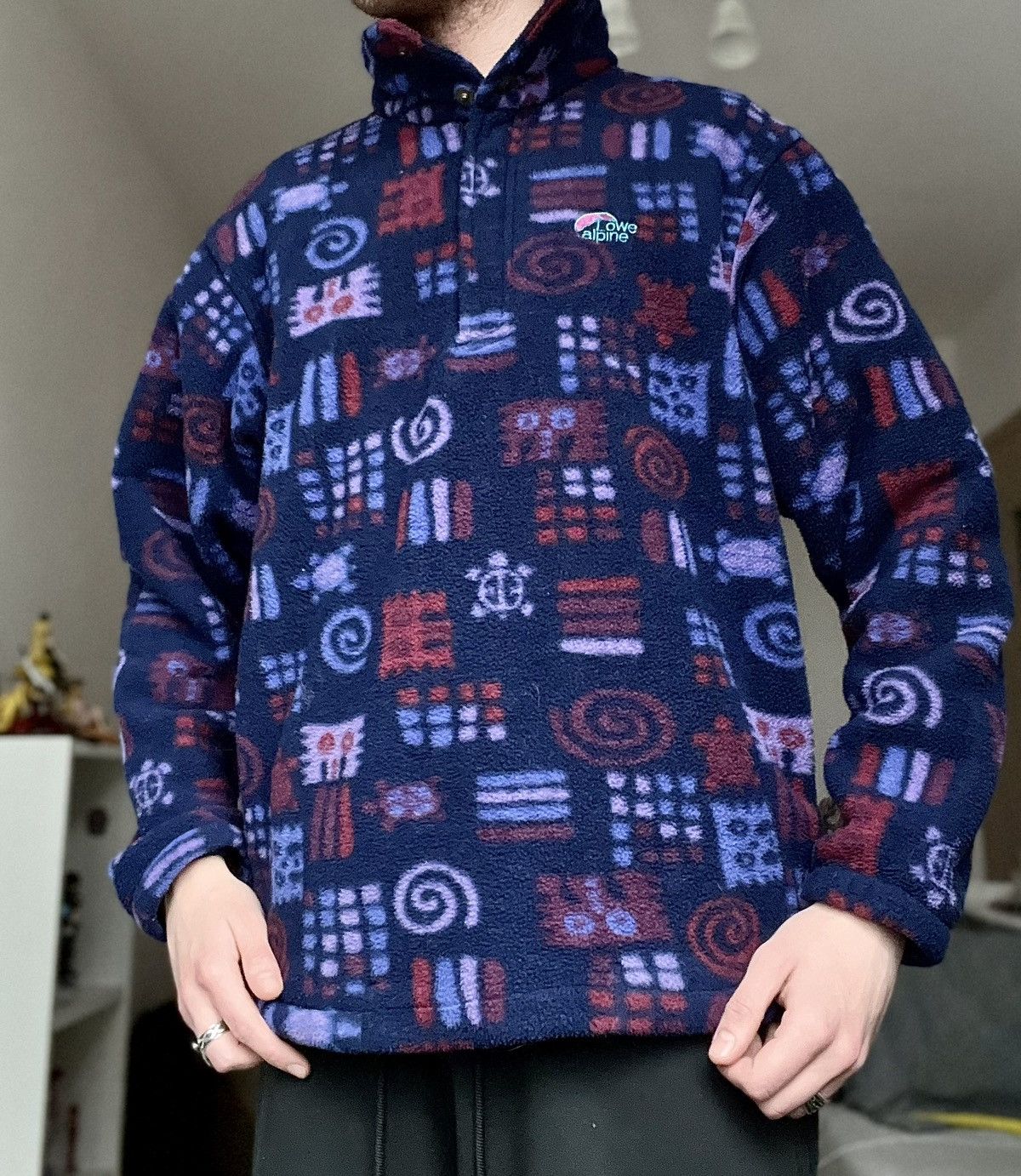 Vintage Vintage Lowe Alpine fleece jacket polartec Patagonia style Size US M / EU 48-50 / 2 - 1 Thumbnail