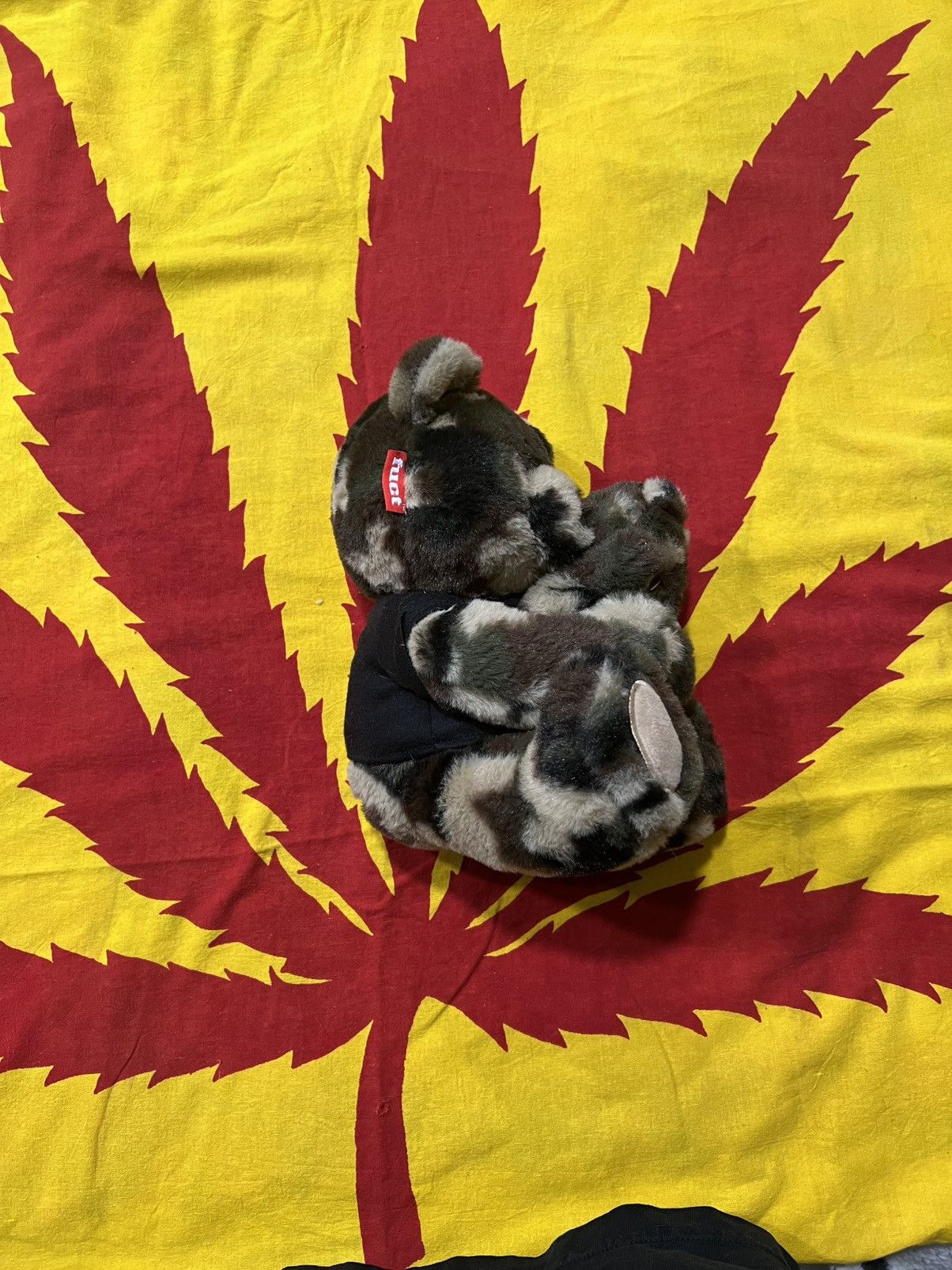 FUCT Fuct Kill People Not Animals Teddy Bear Size ONE SIZE - 2 Thumbnail