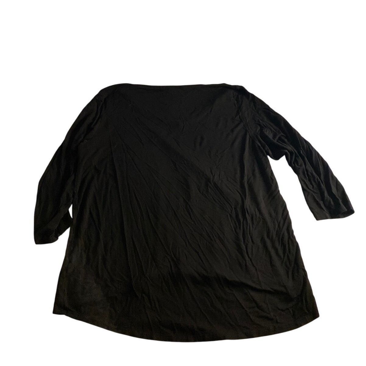 Other Minimalist Black High-Low Tunic Top Cable & Gauge Size XL Size XL / US 12-14 / IT 48-50 - 6 Thumbnail