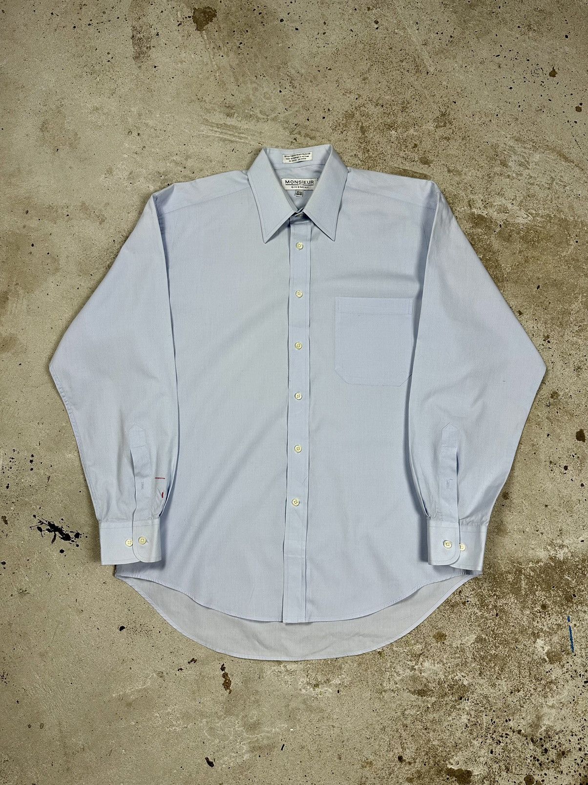 Givenchy Vintage 90s Givenchy Long Sleeve Shirt Size US L / EU 52-54 / 3 - 1 Thumbnail