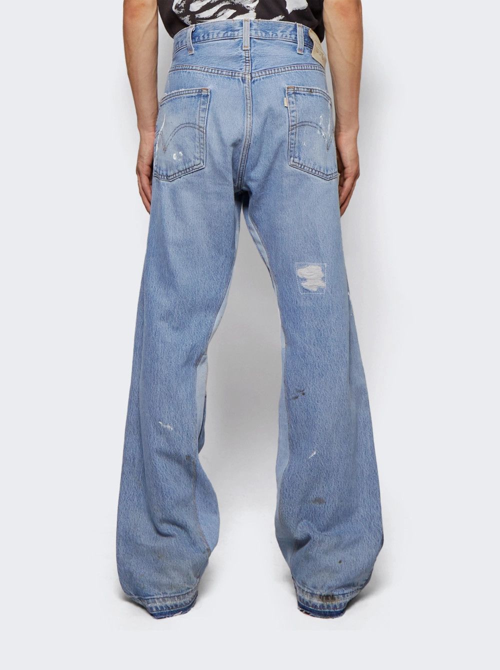 Gallery Dept. o1gr1nt0526 W38 x L32 / Indiana Flare Jeans in Indigo Blue Size US 38 / EU 54 - 5 Thumbnail