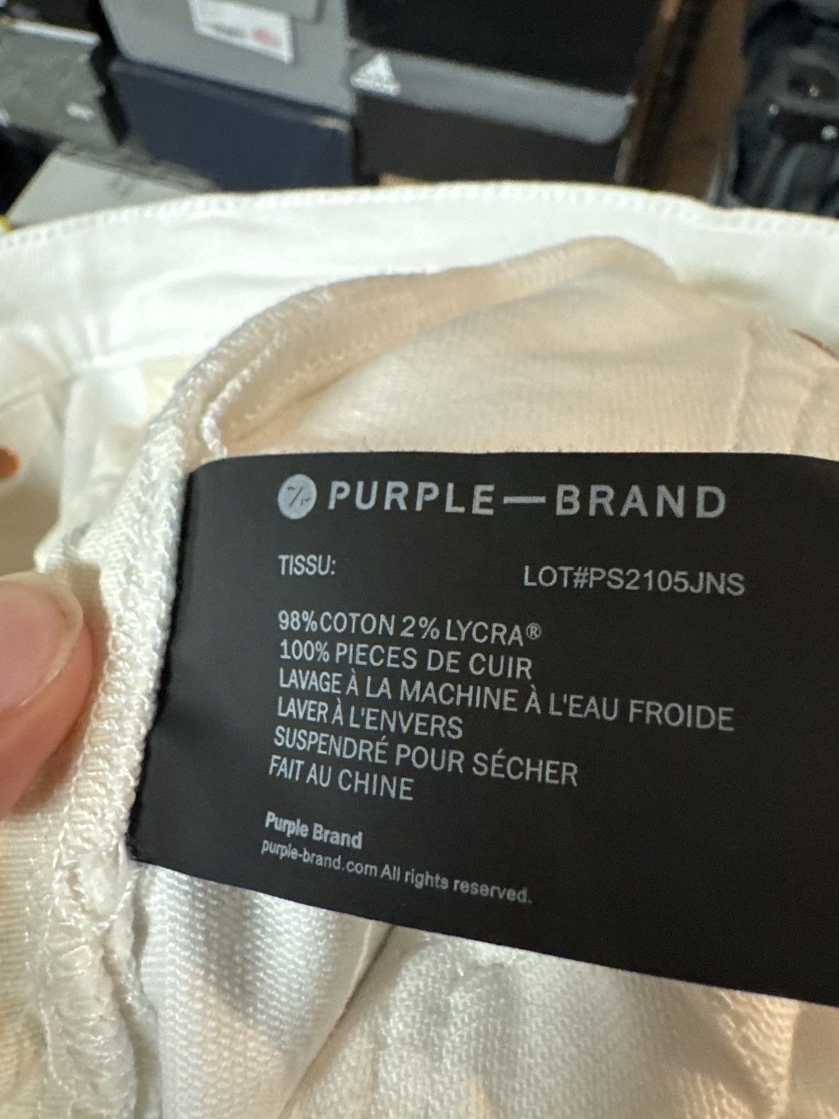 Purple Brand Brand New Purple Jeans Size US 31 - 7 Thumbnail