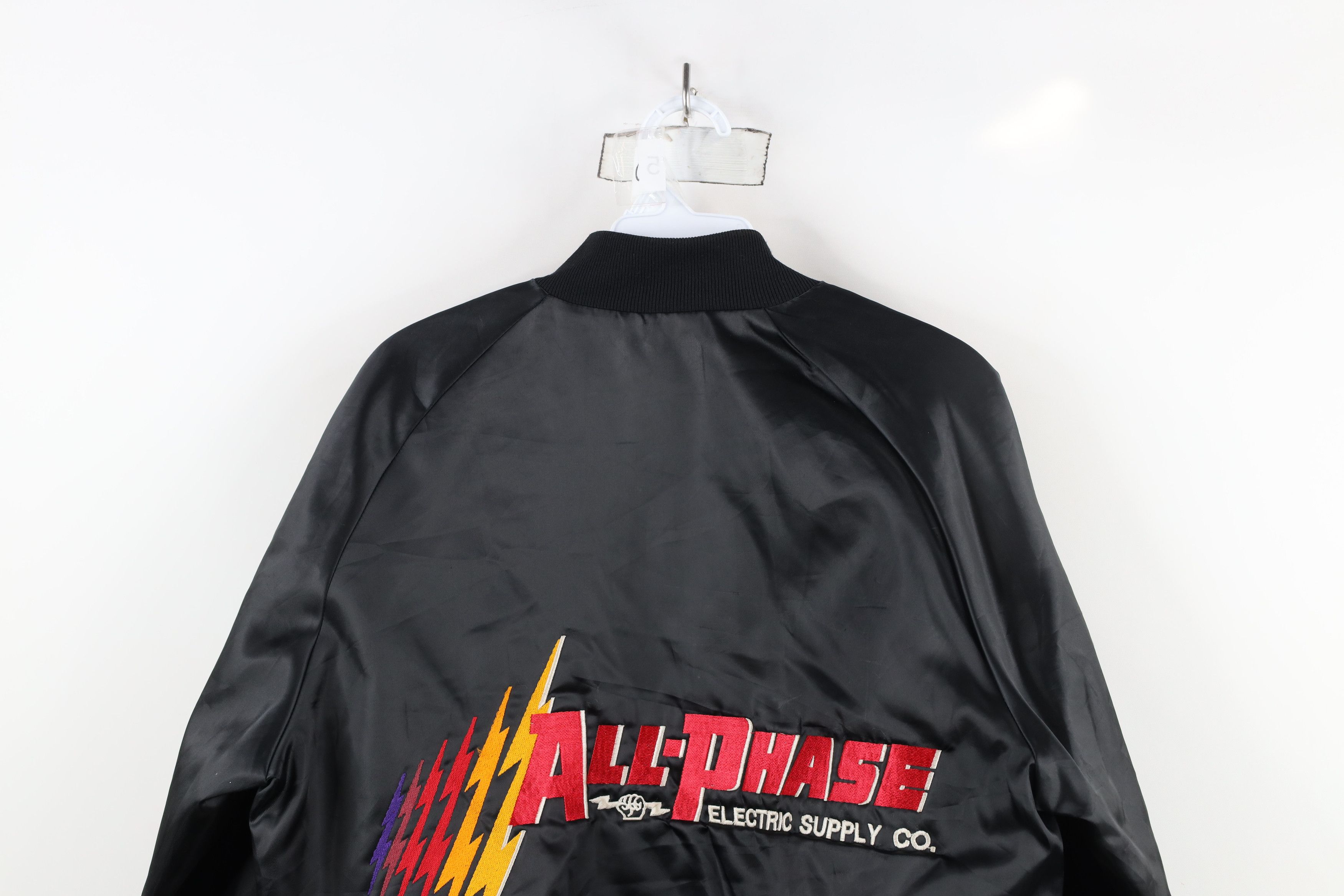 Vintage Vintage 80s Streetwear Supply Satin Bomber Jacket USA Size S / US 4 / IT 40 - 14 Thumbnail