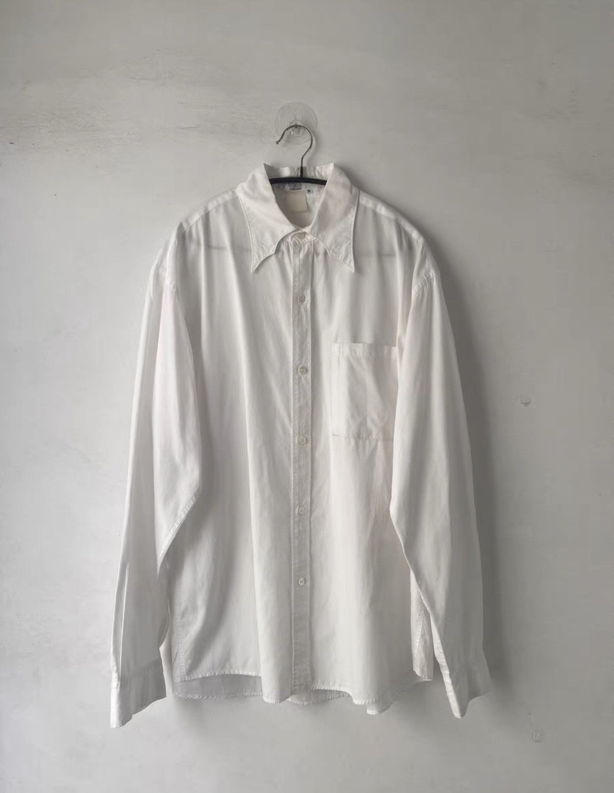 Yohji Yamamoto Yohji Yamamoto Pour Homme 90s Batwing Shirt K7 Size US M / EU 48-50 / 2 - 1 Thumbnail