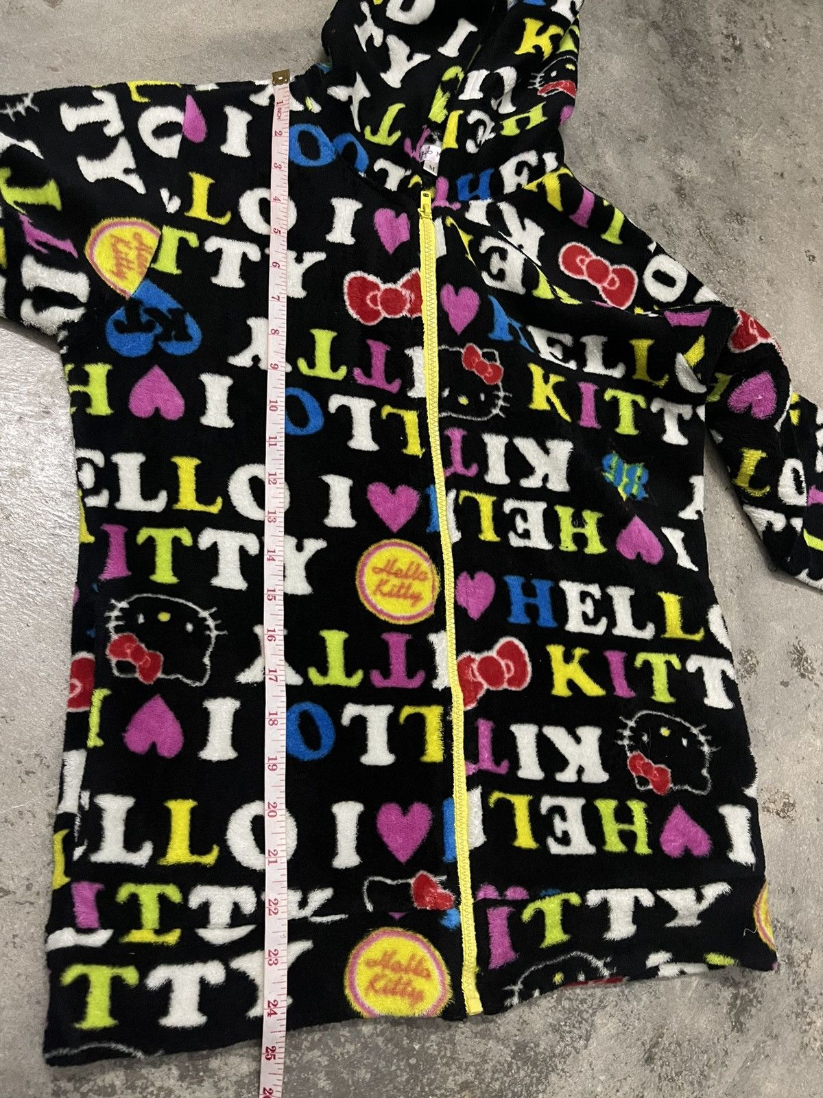 Anime Hello Kitty Fleece Pajamas Overprinted Size US M / EU 48-50 / 2 - 15 Thumbnail