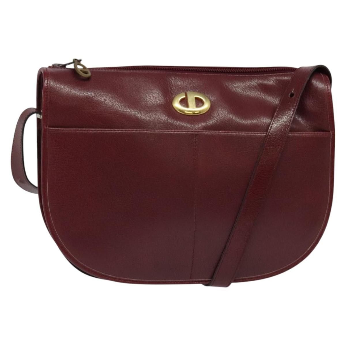 Dior Christian Dior CD Shoulder bag Leather Size ONE SIZE - 1 Thumbnail