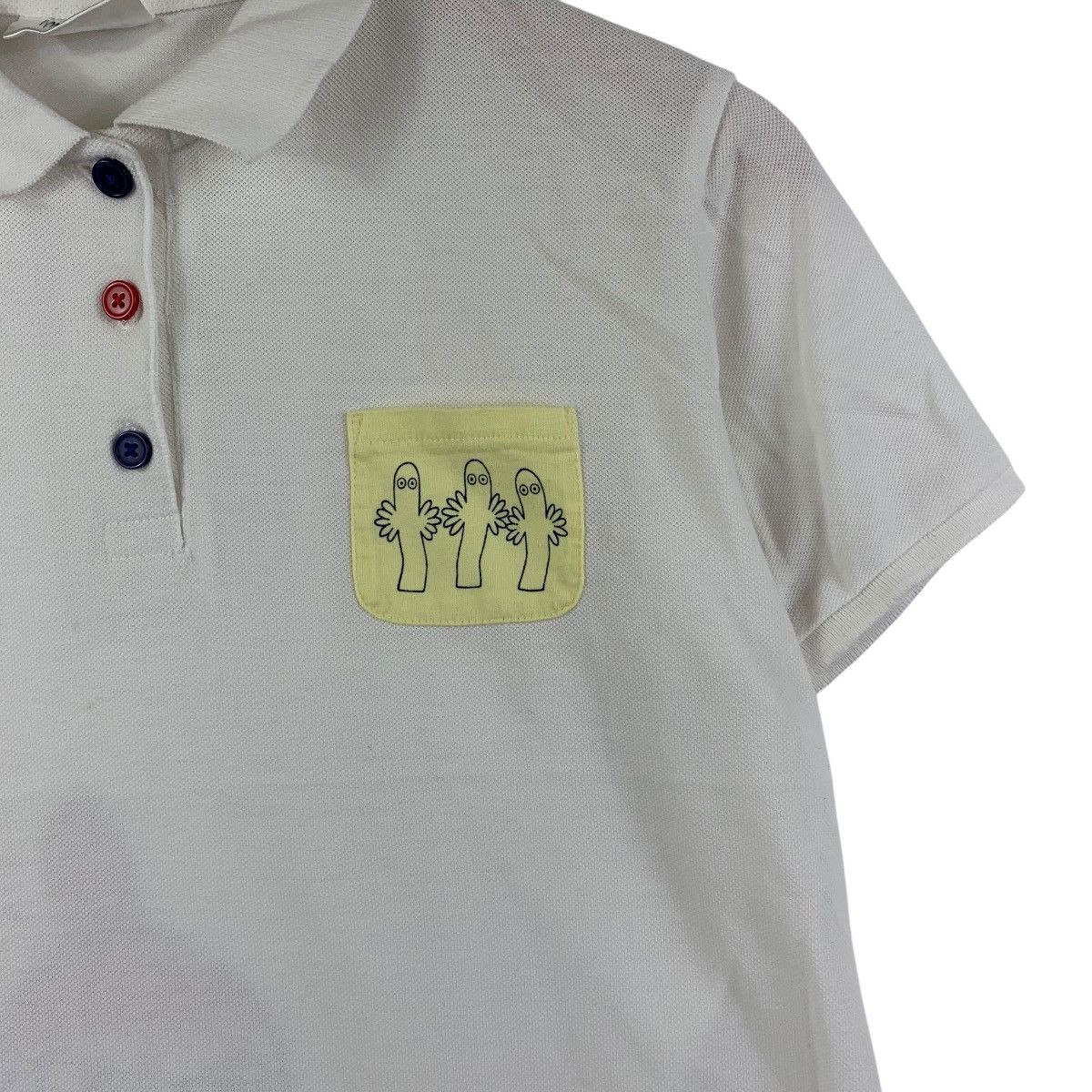 Vintage MOOMIN CHARACTERS Mymble Cartoon Comic Polo Tee Shirt Size S / US 4 / IT 40 - 4 Thumbnail