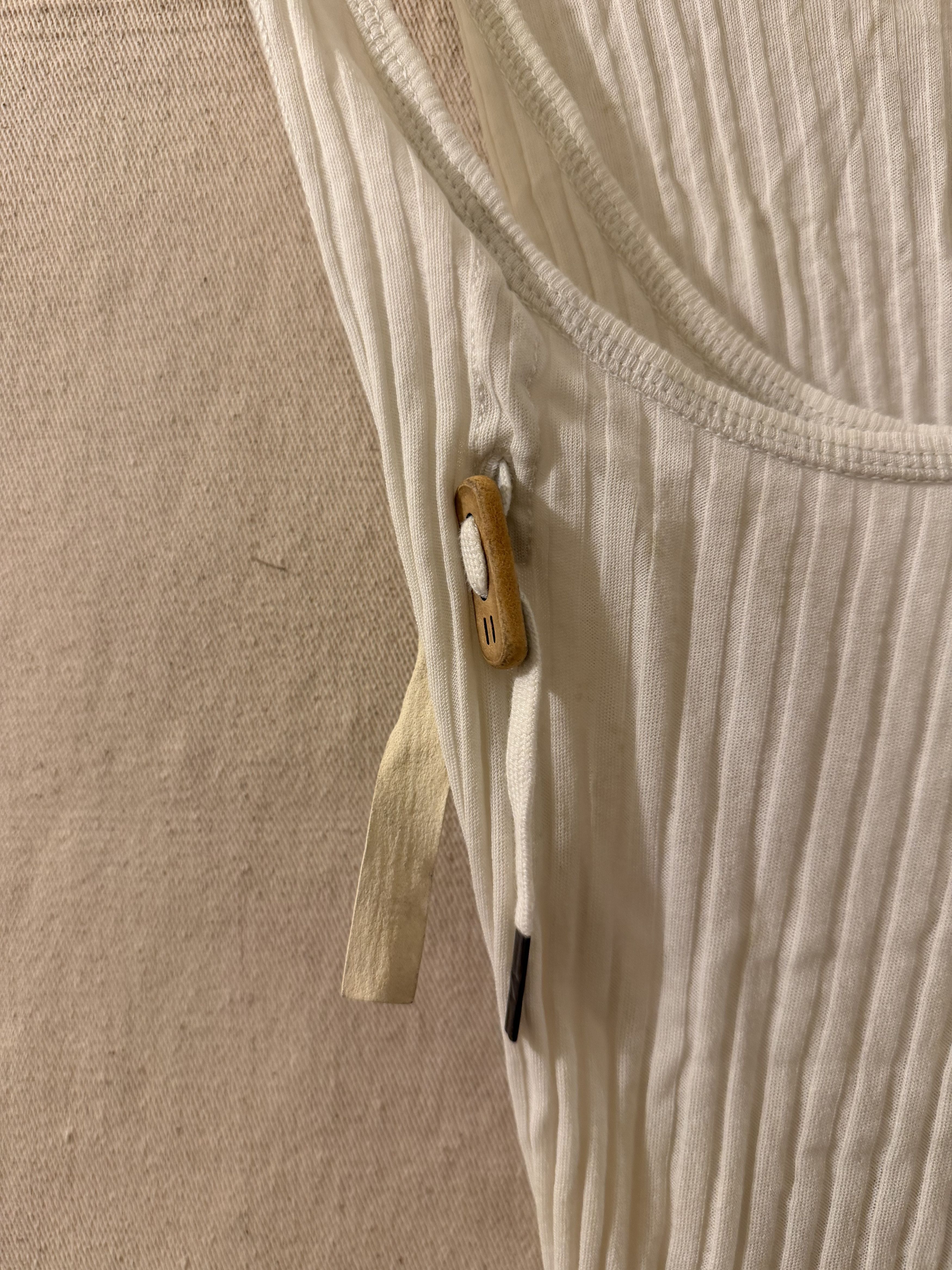 Boris Bidjan Saberi Boris Bidjan Saberi Ribbed Layered Tank Top XS Size XS / US 0-2 / IT 36-38 - 4 Thumbnail