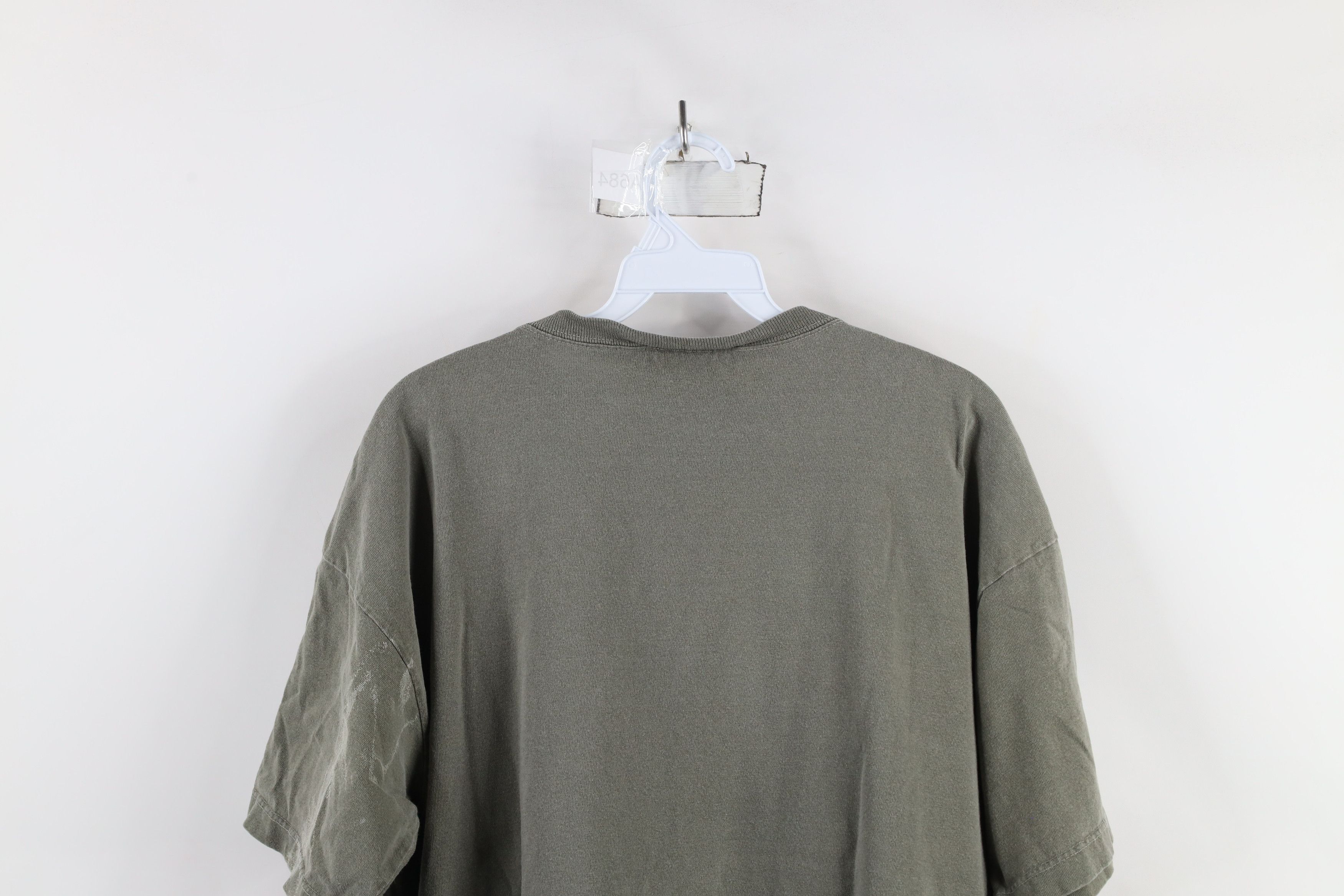 Vintage Vintage 90s The Territory Ahead Tribal Sun T-Shirt Green USA Size US S / EU 44-46 / 1 - 14 Thumbnail