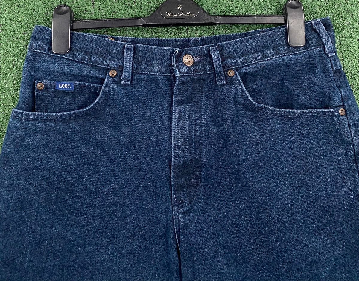 Lee VTG 80’s Lee Navy Jean Shorts Jorts Men’s Sz 32 Size US 32 / EU 48 - 2 Thumbnail