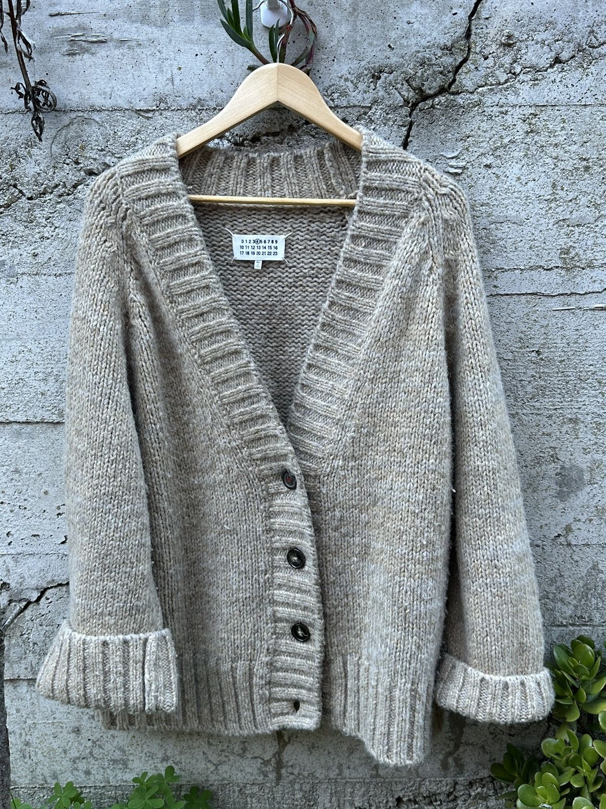 Maison Margiela RARE GRAIL Maison Margiela chunky Italian cardigan Size US XL / EU 56 / 4 - 3 Thumbnail