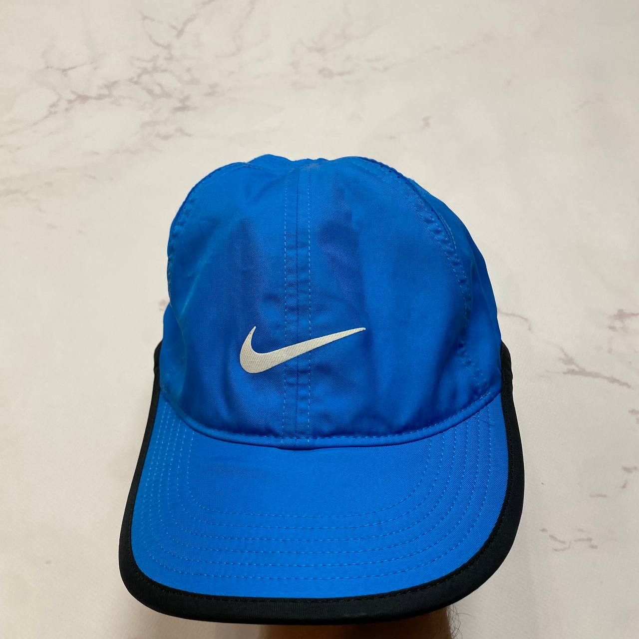 Nike Nike Featherlight Dri-Fit Running Hat Blue Swoosh One size Size ONE SIZE - 2 Thumbnail