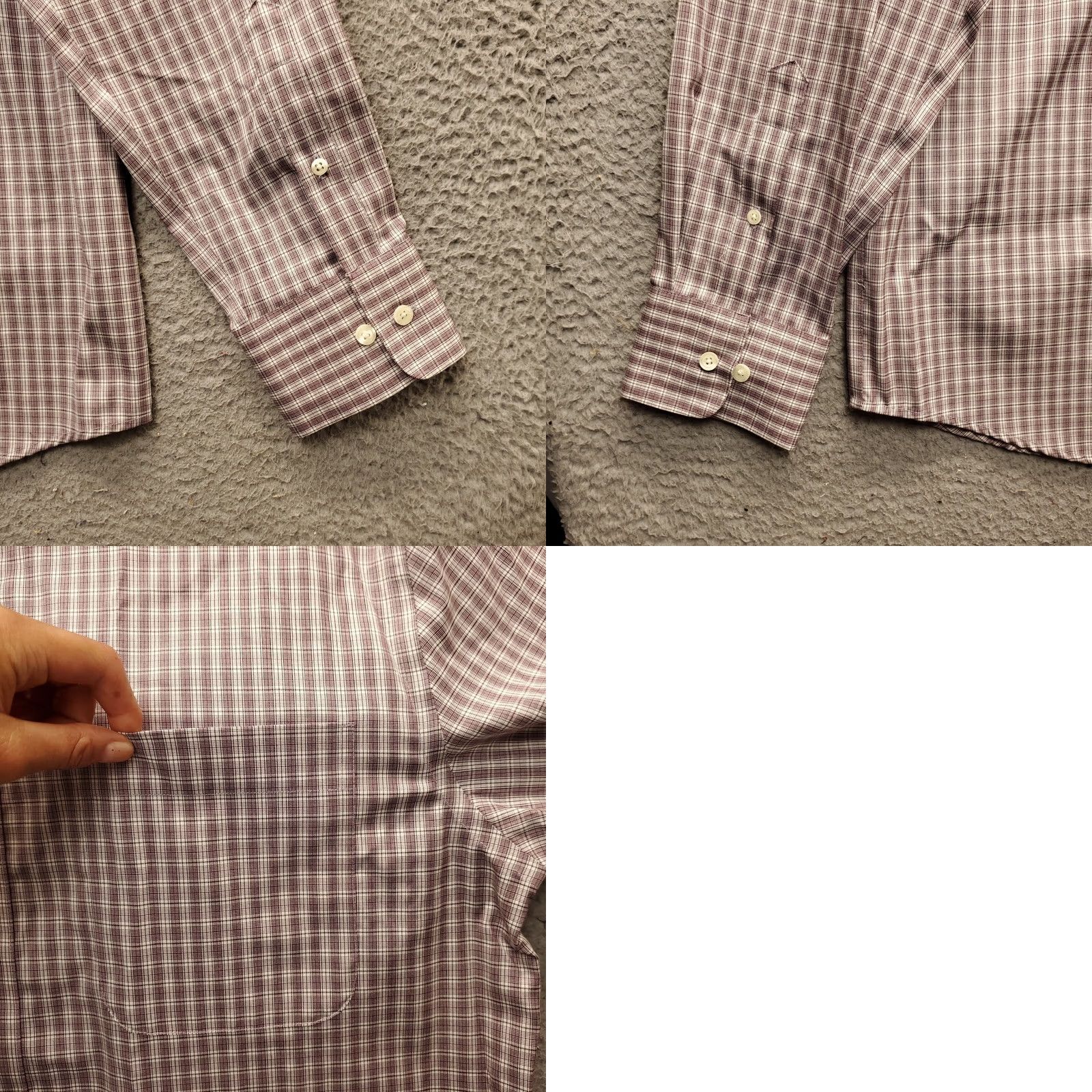 Eddie Bauer Eddie Bauer Shirt Mens Size L Multicolor Plaid Wrinkle Resistant Button-Down Collar EUC Size US L / EU 52-54 / 3 - 8 Thumbnail