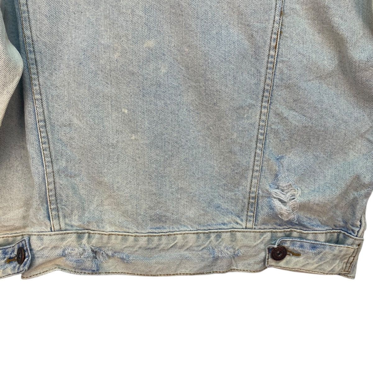 Zara 💥Zara Denim Man Distressed Jacket Size US M / EU 48-50 / 2 - 13 Thumbnail
