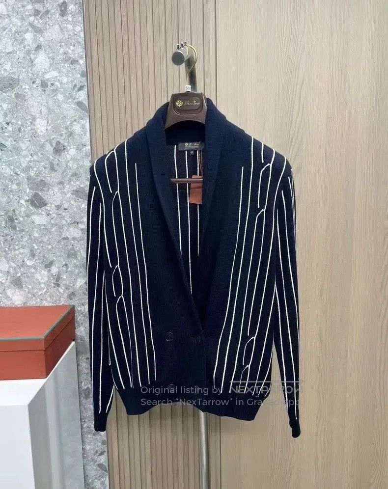 Loro Piana Loro Piana Gift Of King Wool Cardigan. Size US L / EU 52-54 / 3 - 1 Thumbnail