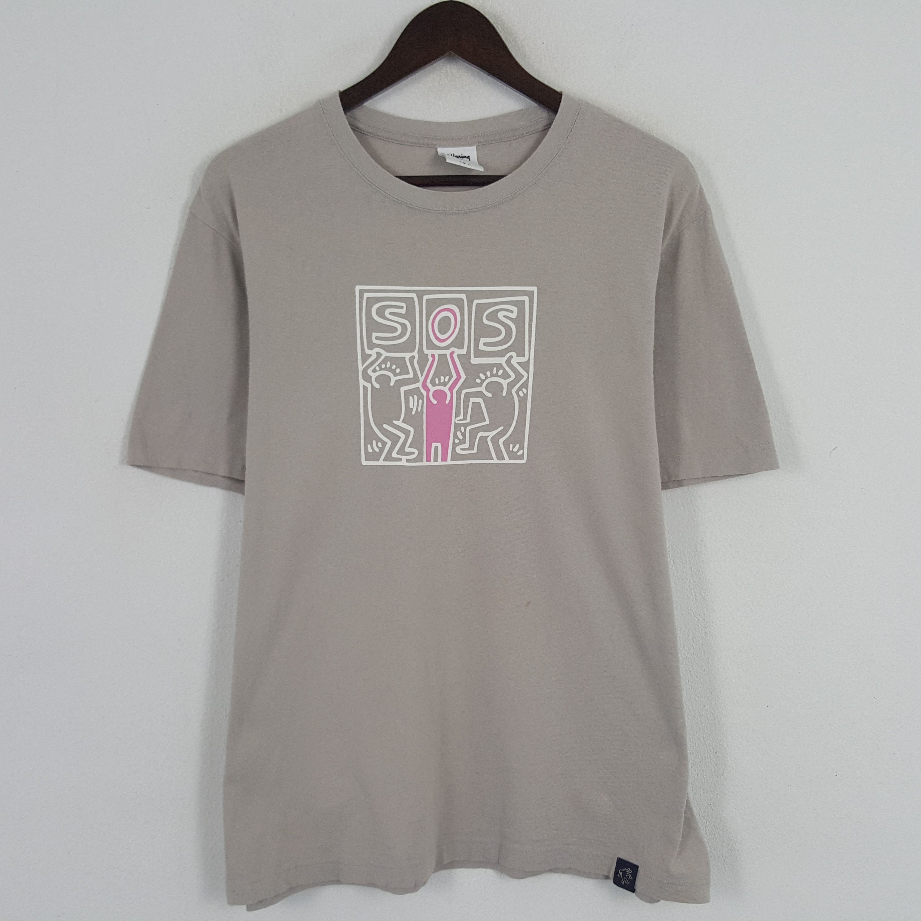 Keith Haring × Uniqlo × Vintage Vintage Keith Haring Tshirt Size US L / EU 52-54 / 3 - 1 Thumbnail