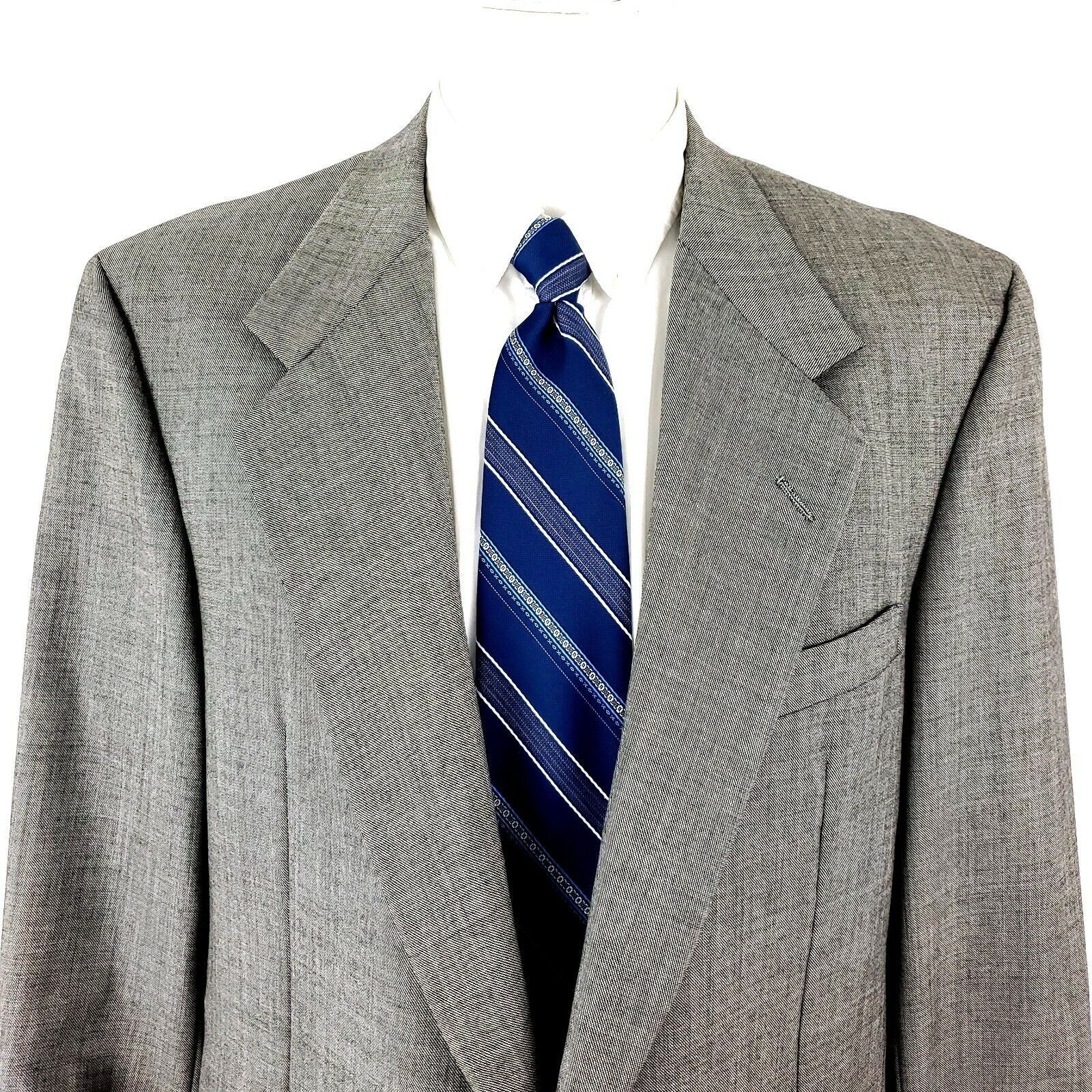 Hickey Freeman Vintage Hickey Freeman Nordstrom Wool 2 Button Sport Coat 42 Size 42L - 1 Thumbnail