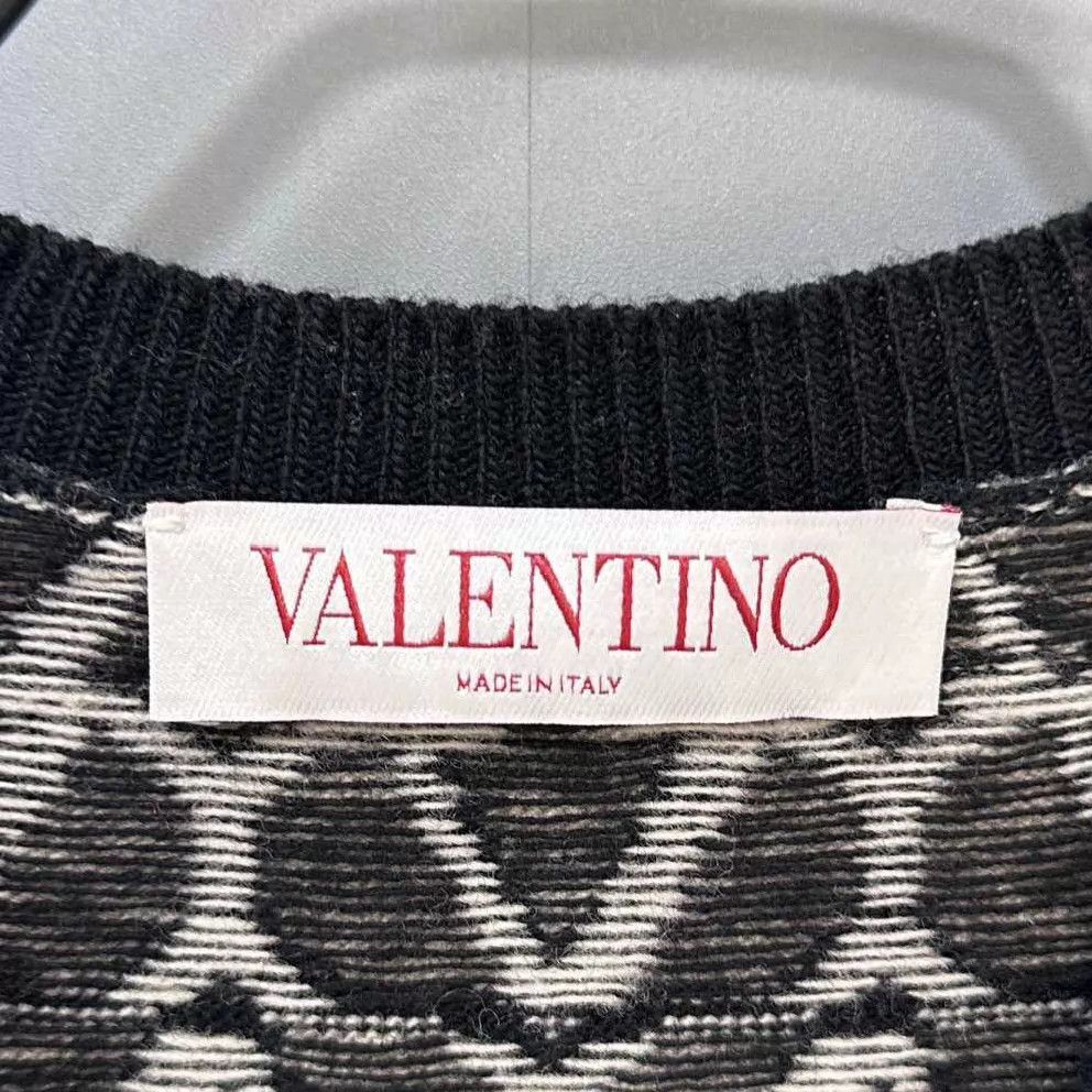 Valentino Valentino Premium Red Tag Full Logo Cardigan M 99 New Size M / US 6-8 / IT 42-44 - 4 Thumbnail