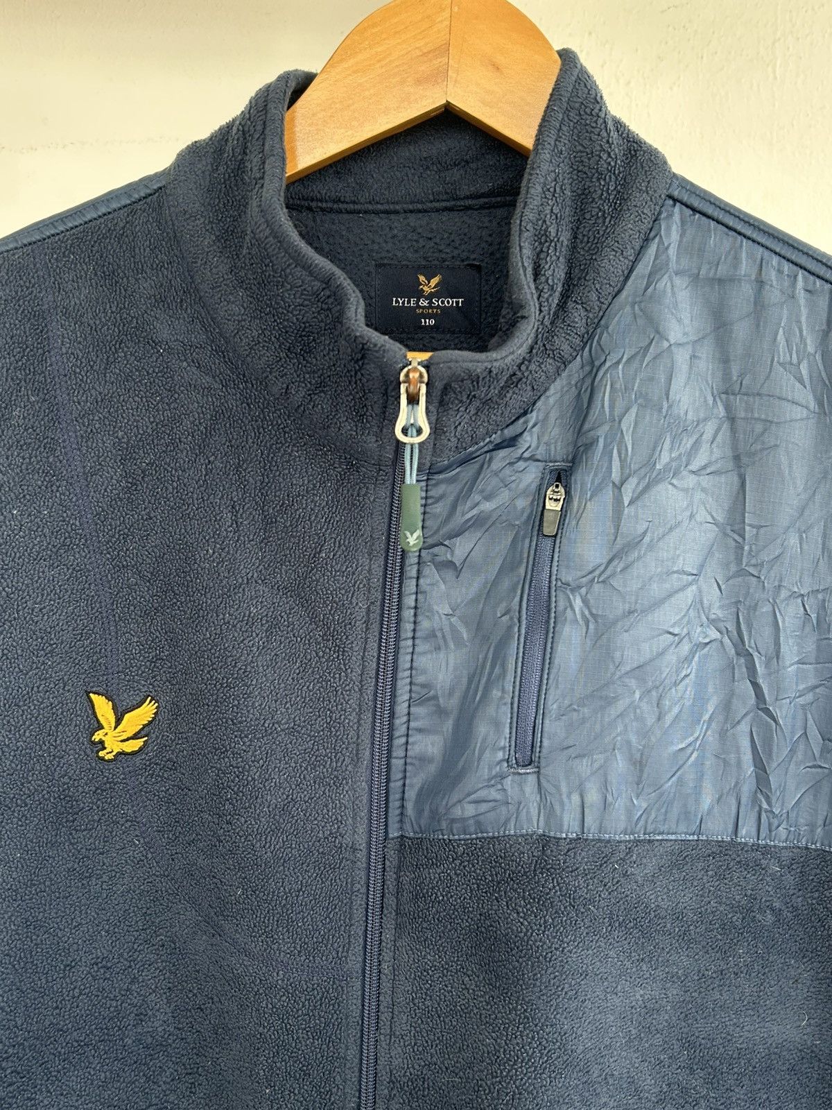 Lyle & Scott Lyle & Scott Vintage Sherpa Jacket Blue Size US M / EU 48-50 / 2 - 3 Thumbnail