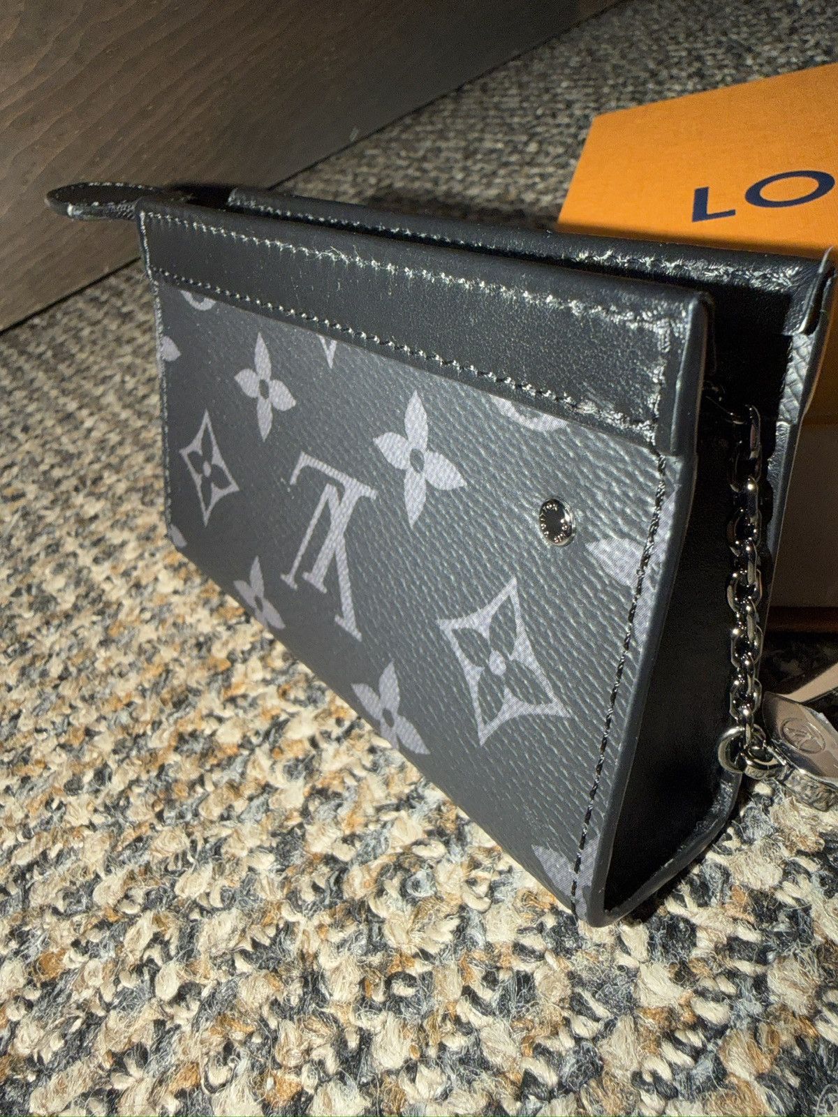 Louis Vuitton LOUIS VUITTON Eclipse Pochette Cle Voyage M82776 Coin Case Size ONE SIZE - 11 Thumbnail