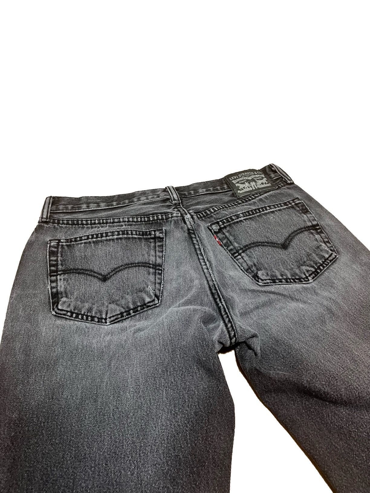 If Six Was Nine Y2K Distressed Jeans IfSixWasNine x Balenciaga Inspired Size US 33 - 5 Thumbnail