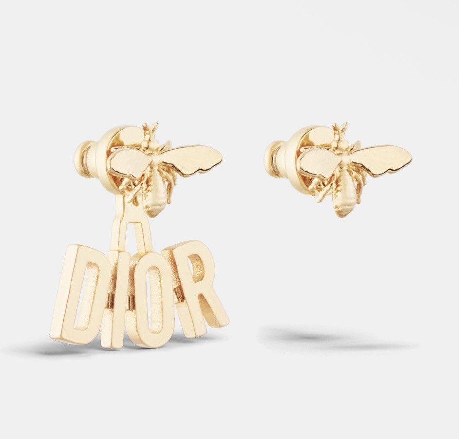 Dior Dior DIO(R)EVOLUTION EARRINGS Gold-Finish Metal Size ONE SIZE - 1 Thumbnail