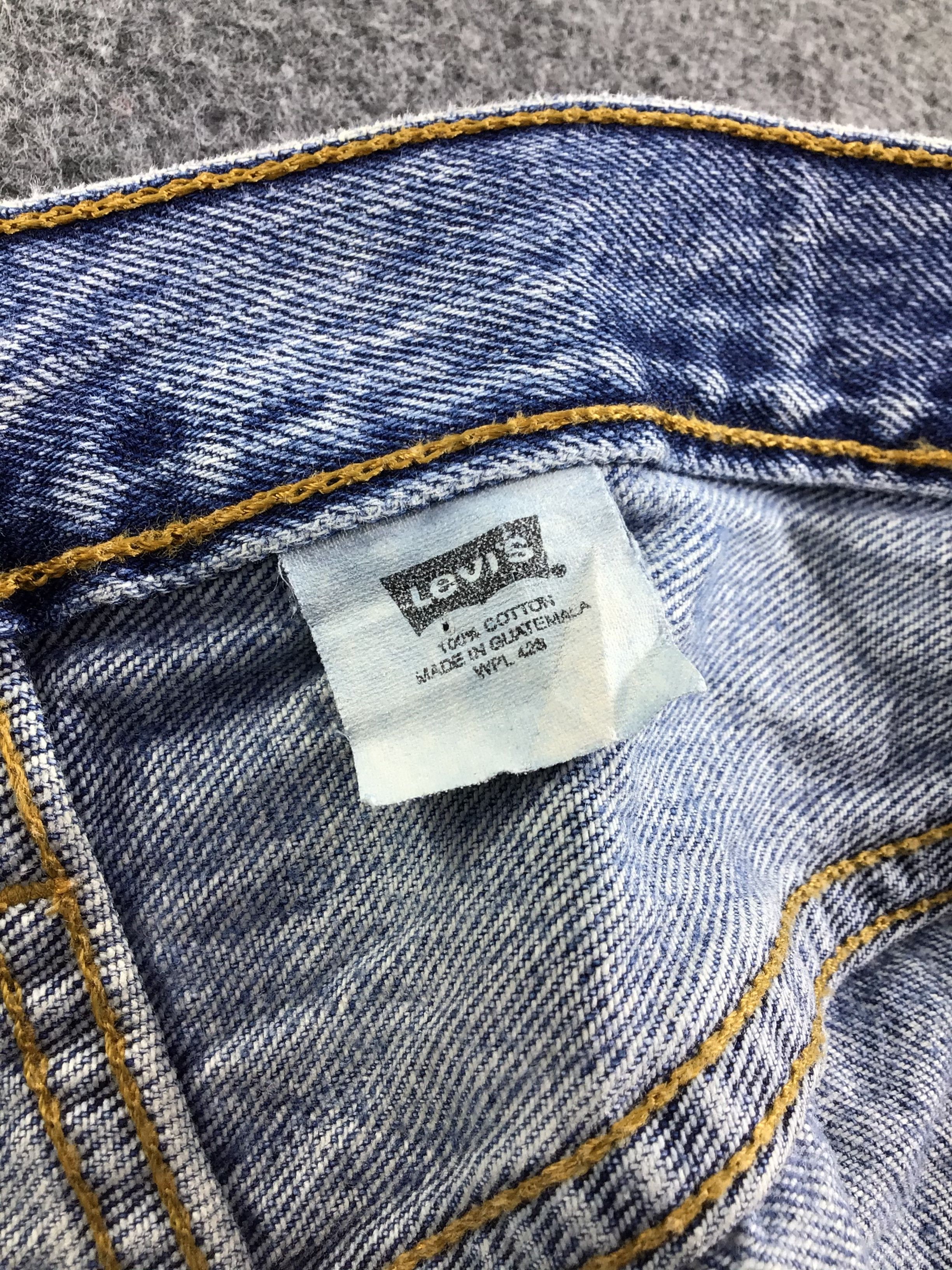 Levi's Vintage Levis 501 Jeans Faded Blue Stone Wash Denim -J526 Size US 36 / EU 52 - 12 Thumbnail