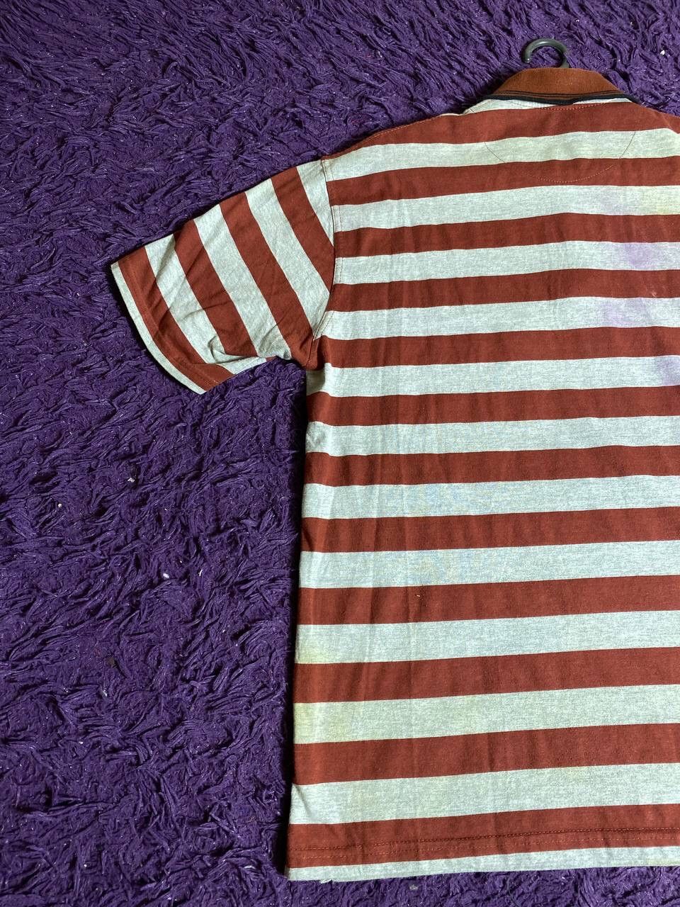 Polo Ralph Lauren × Vintage Vintage Striped Polo Ralph Lauren Shirt basic logo polo Size US L / EU 52-54 / 3 - 8 Thumbnail
