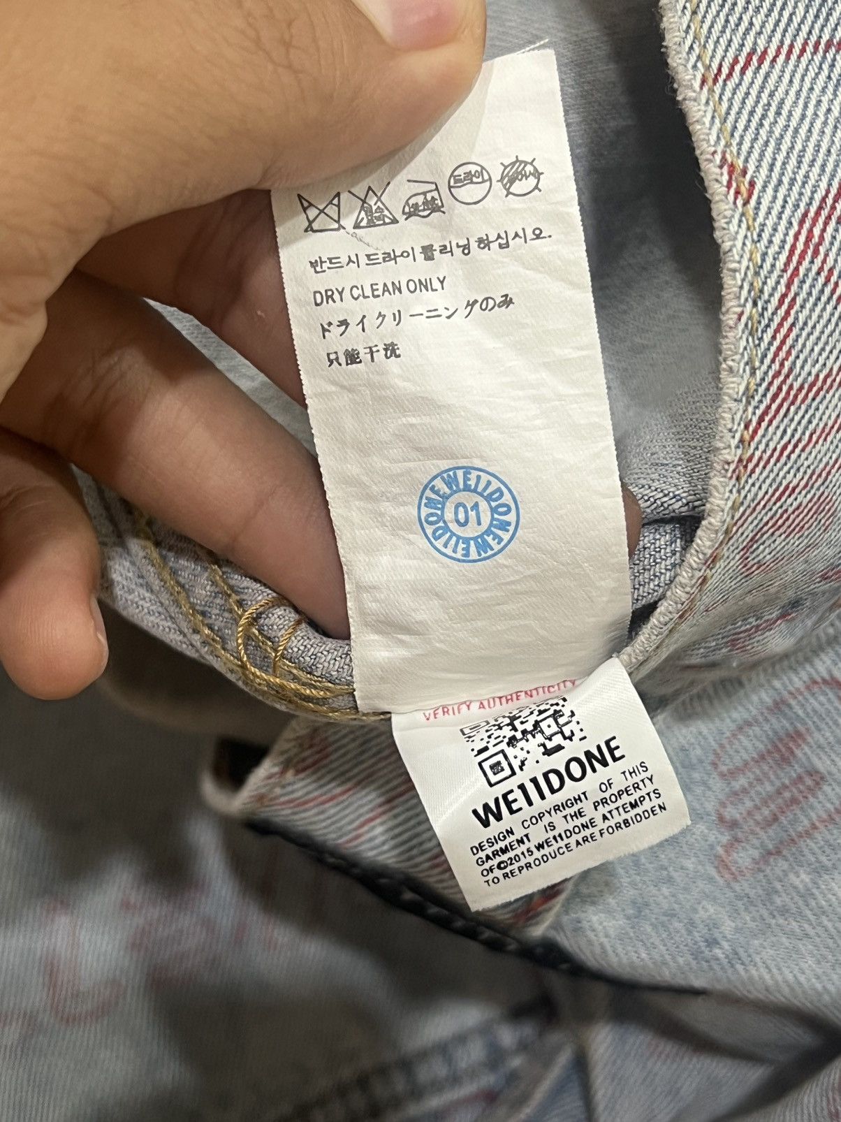 Japanese Brand × Vintage Welldone Graffity Denim Jacket Size US L / EU 52-54 / 3 - 10 Thumbnail
