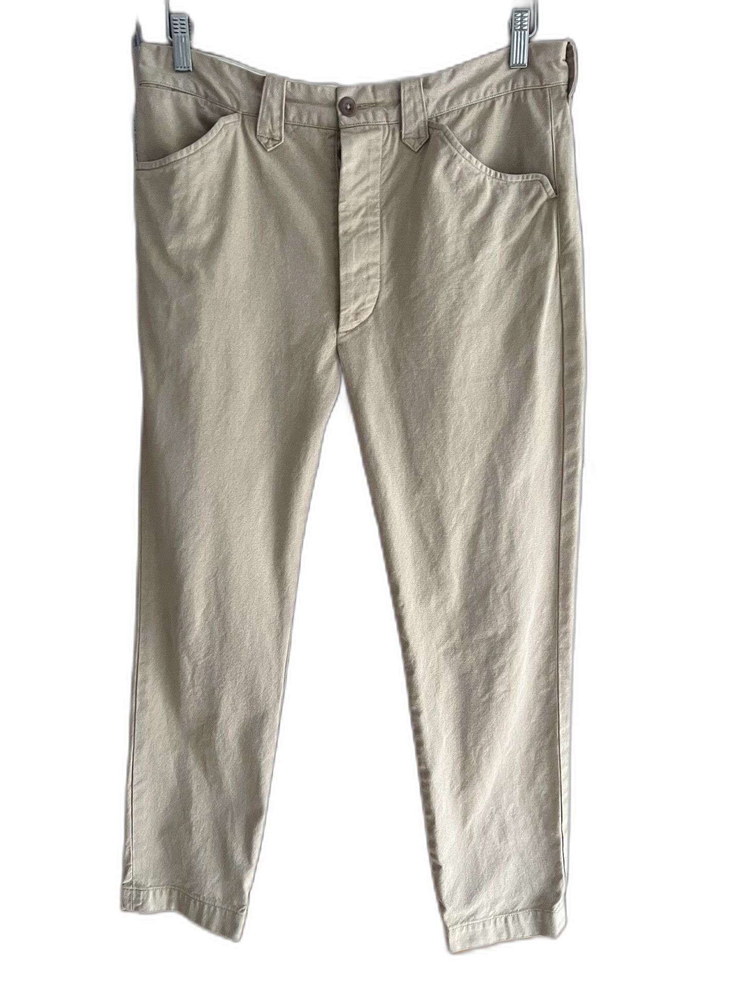 RRL Ralph Lauren RRL Double RL Khaki Military Officer Pants Size US 32 / EU 48 - 1 Thumbnail