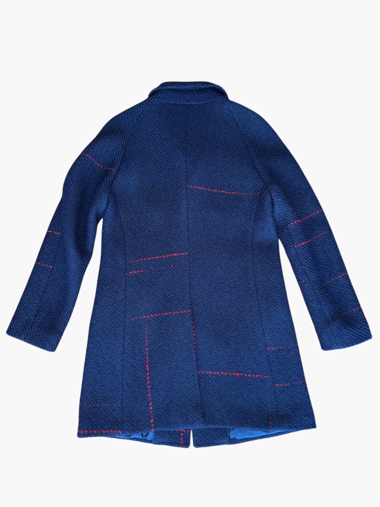 SARTORIO 🇮🇹 Sartorio Napoli (Kiton) Hand-Tailored Luxury Wool Coat Size US M / EU 48-50 / 2 - 2 Thumbnail