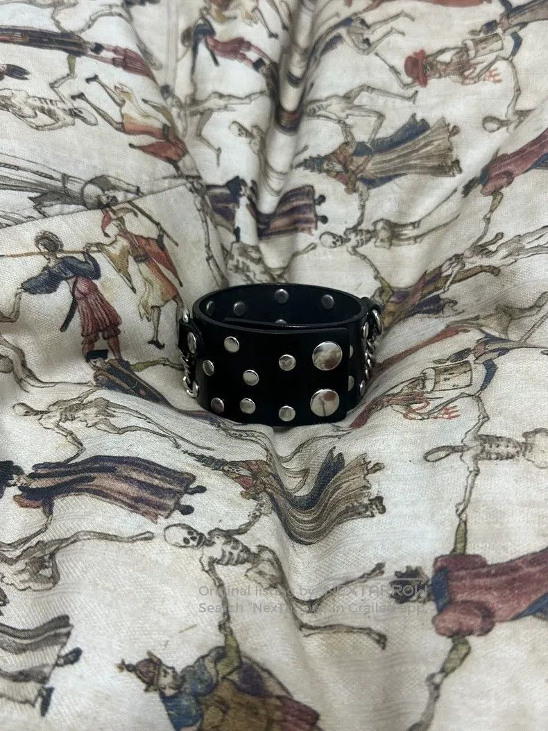 Junya Watanabe Junya Watanabe Studded Leather Bracelet Size ONE SIZE - 3 Thumbnail