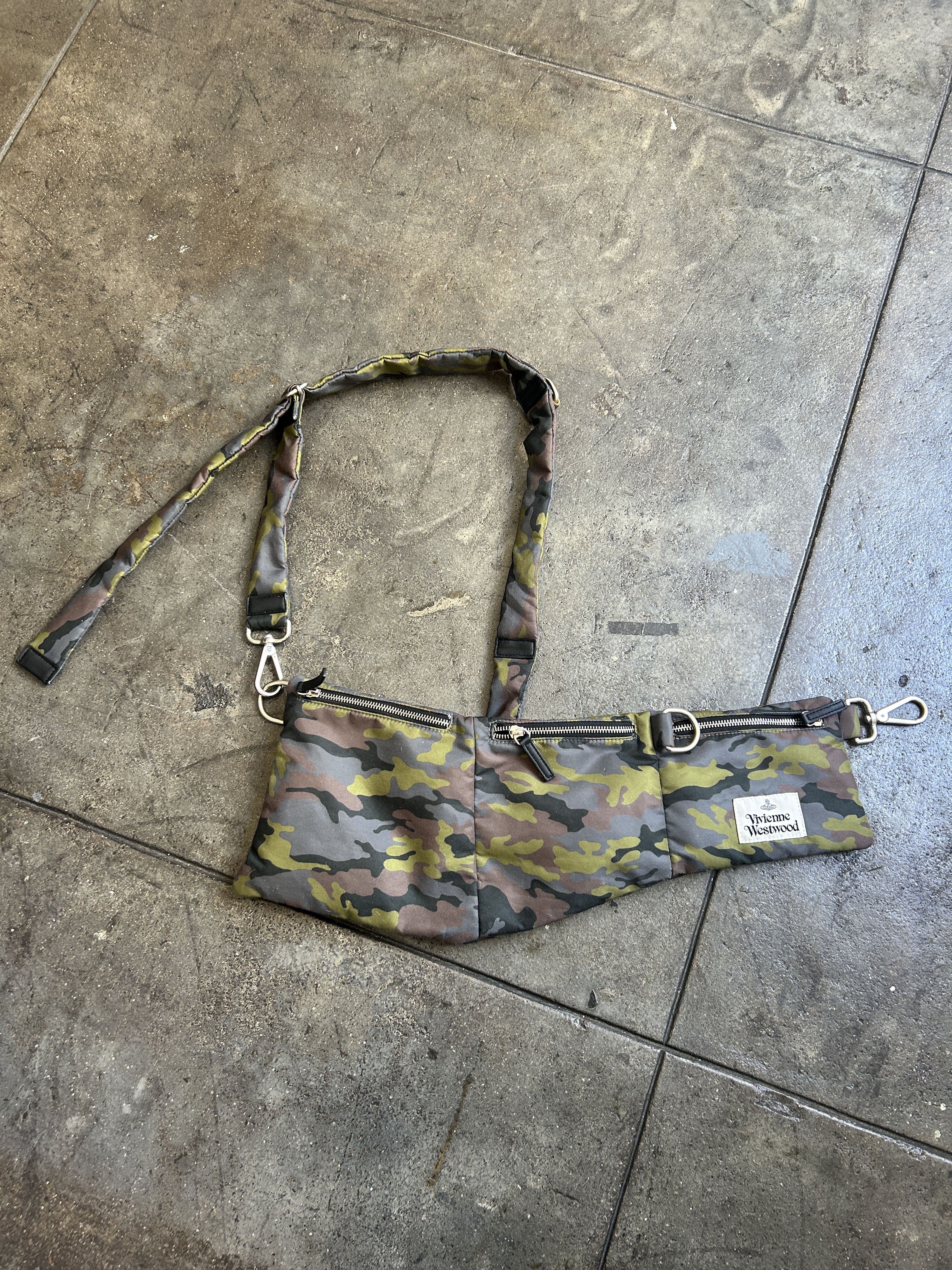 Vivienne Westwood Nylon THREE separate Pouch Camp crossbody Bag VEGAN Size ONE SIZE - 4 Thumbnail