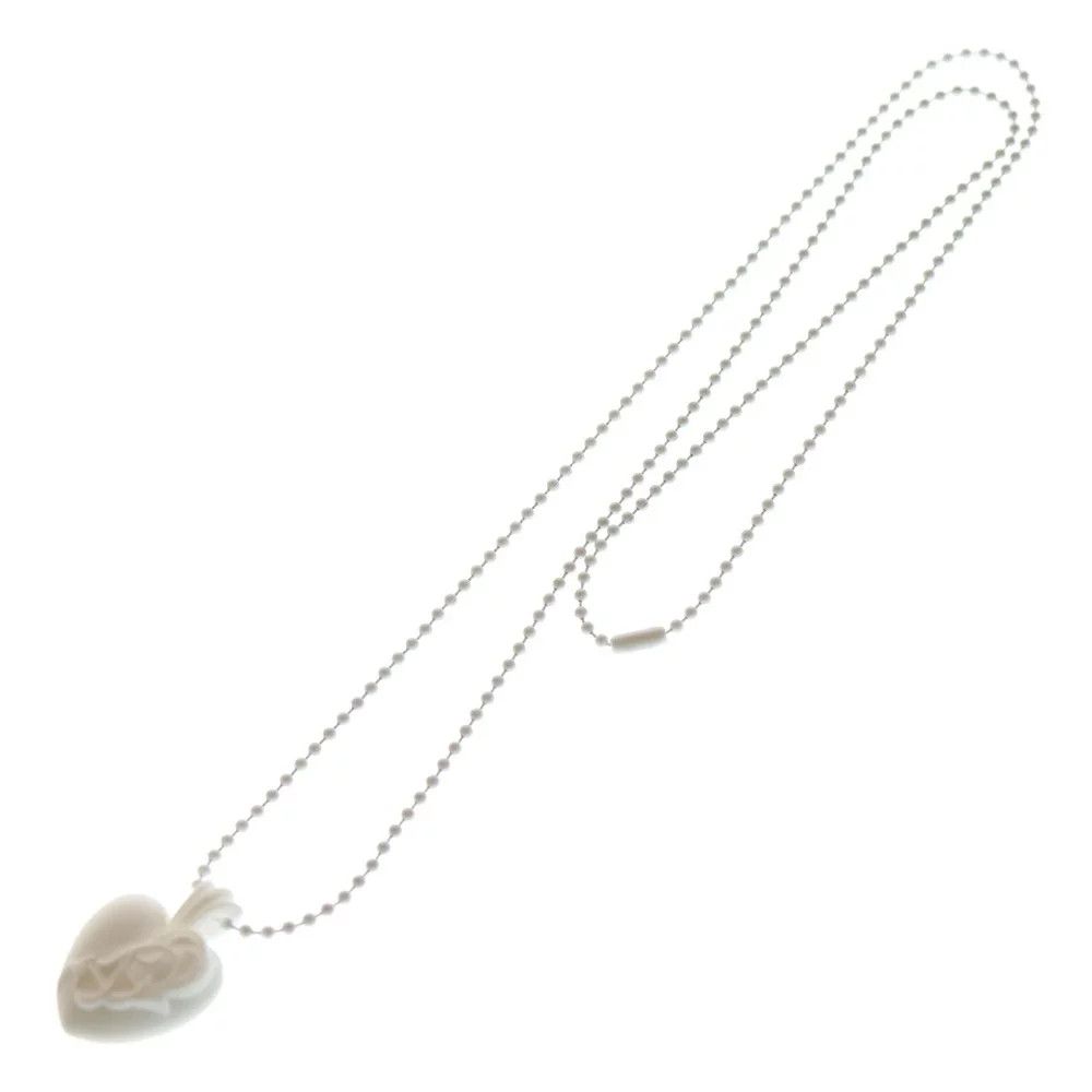 Chrome Hearts Chrome Hearts Rubber Heart Necklace Size ONE SIZE - 2 Thumbnail