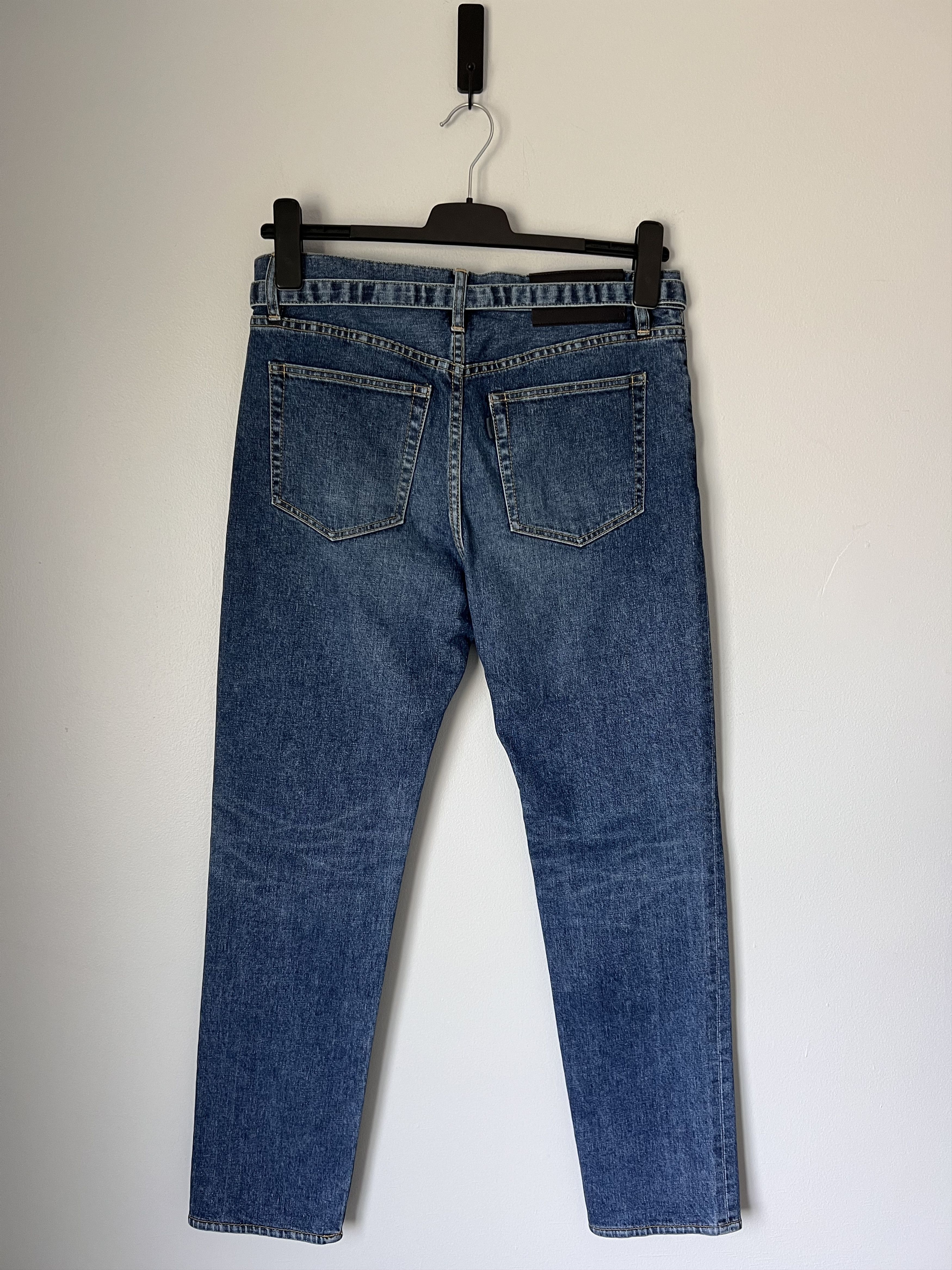 Sacai Sacai Slim Denim Jeans in Blue Size US 33 - 5 Thumbnail